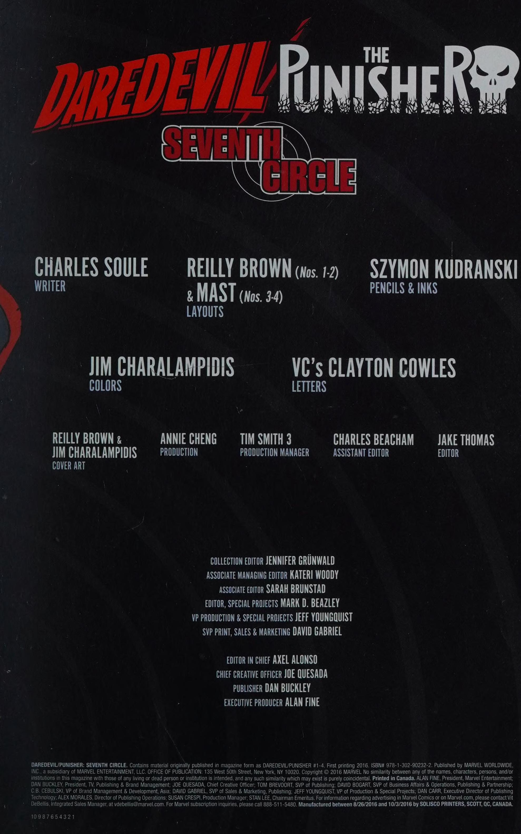 Daredevil / Punisher: Seventh Circle #[nn]