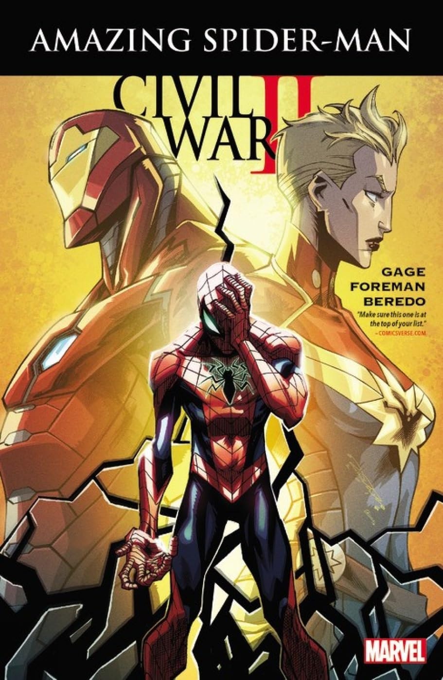 Civil War II: Amazing Spider-Man #[nn] cover