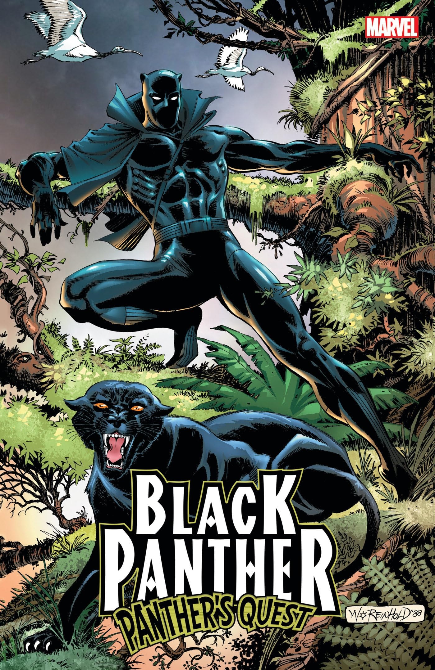 Black Panther: Panther's Quest #[nn] cover