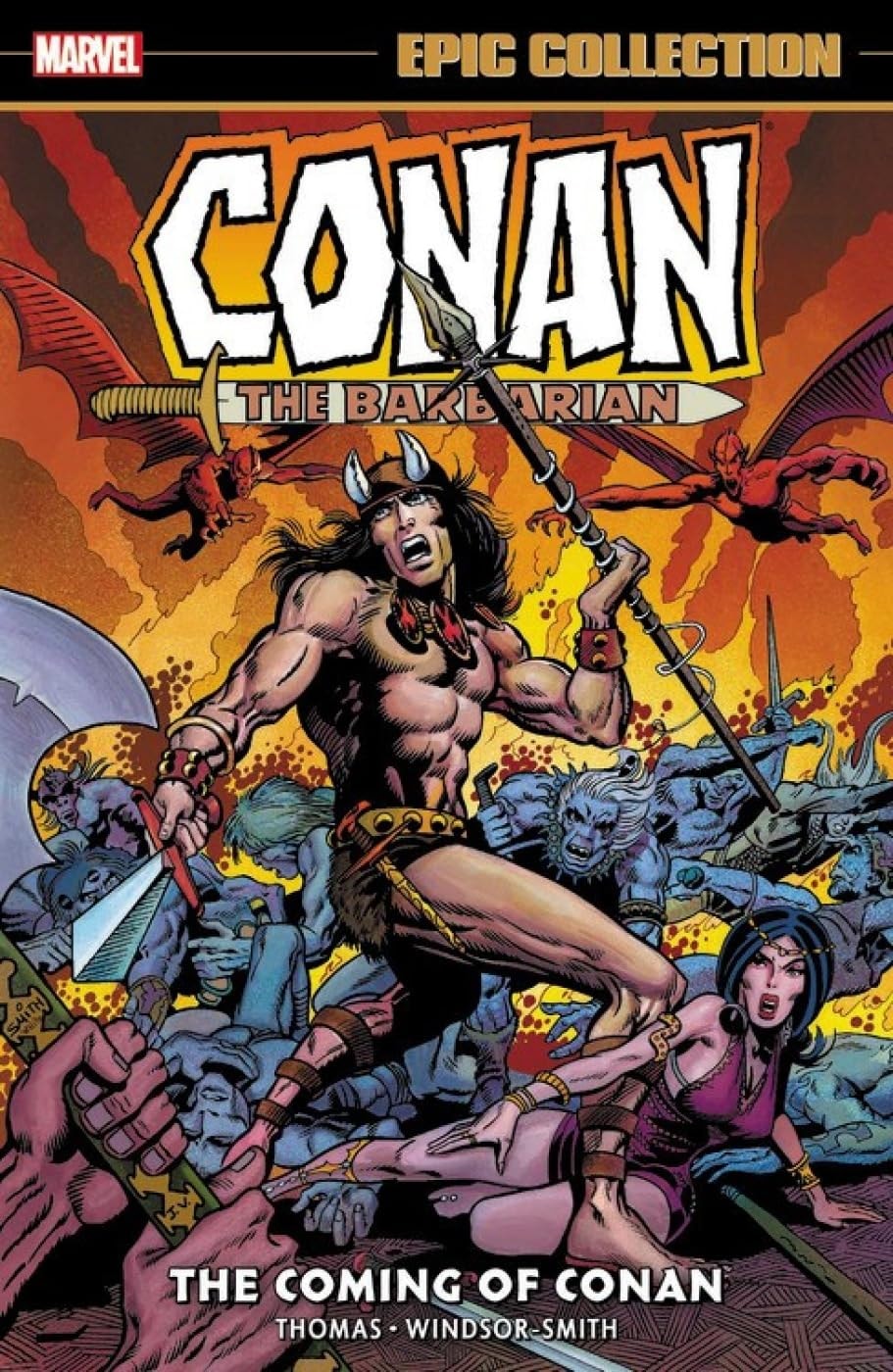 Conan the Barbarian: The Original Marvel Years Epic Collection #1 cover
