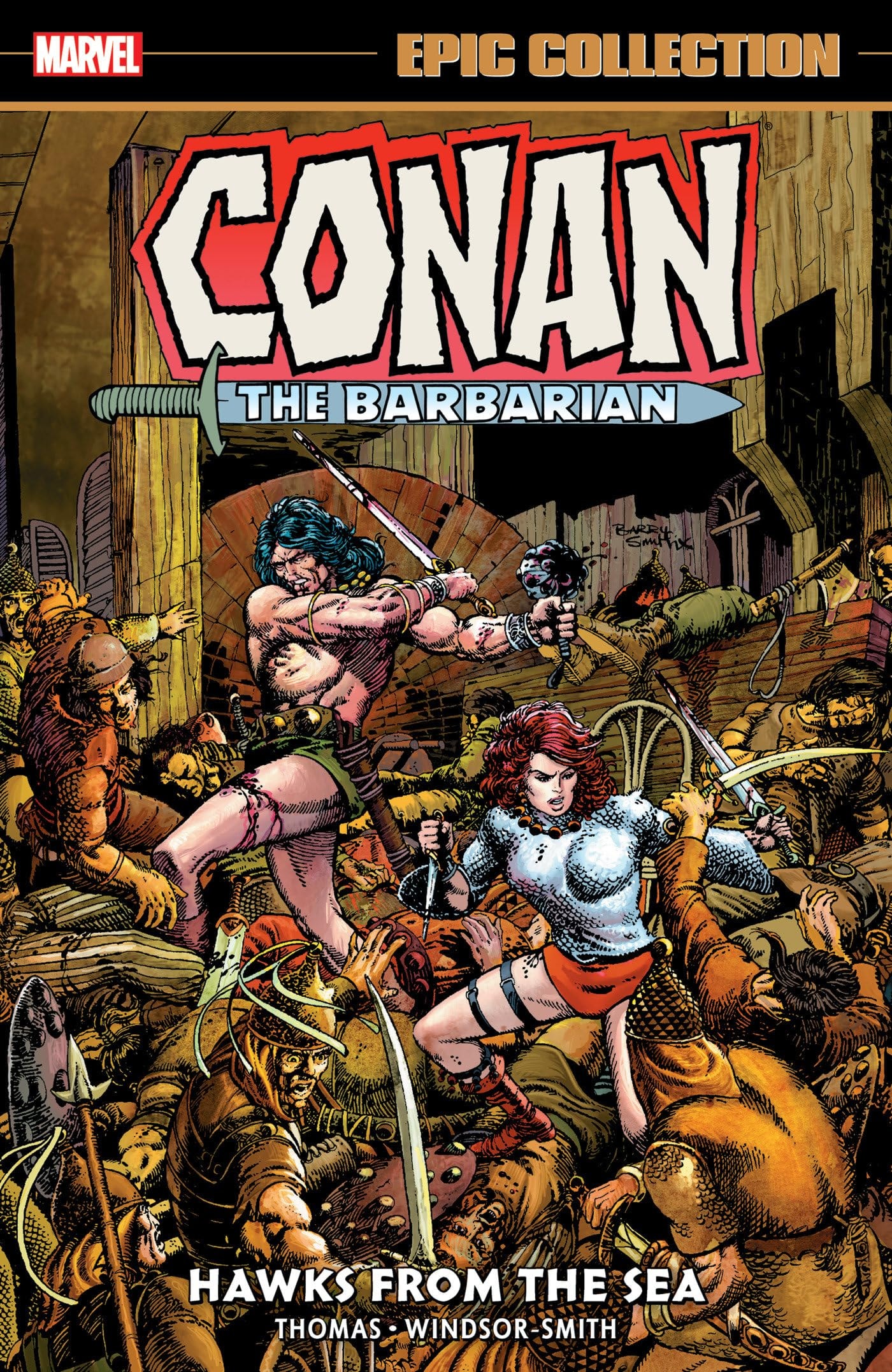 Conan the Barbarian: The Original Marvel Years Epic Collection #2 cover