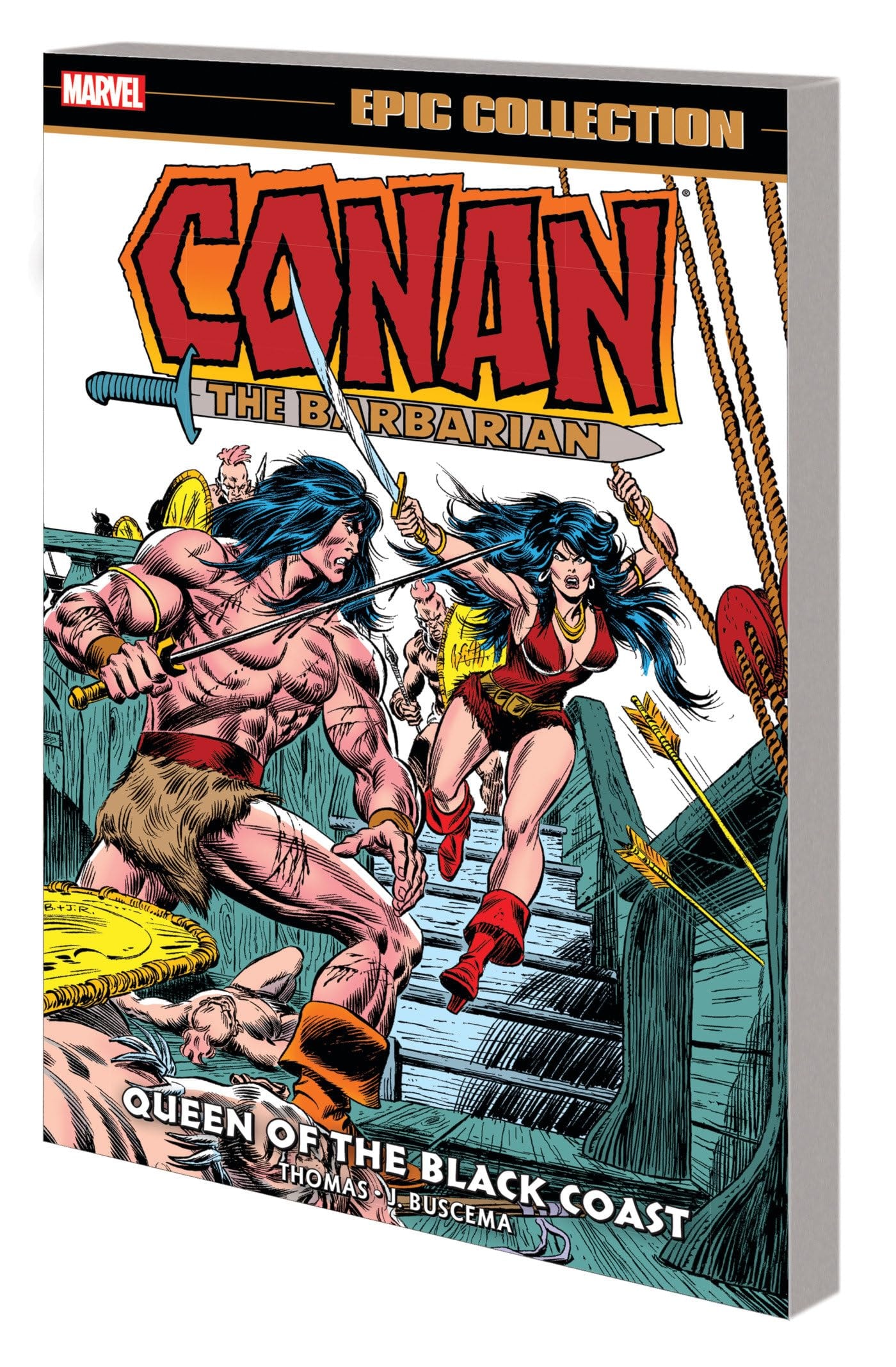 Conan the Barbarian: The Original Marvel Years Epic Collection #4 cover