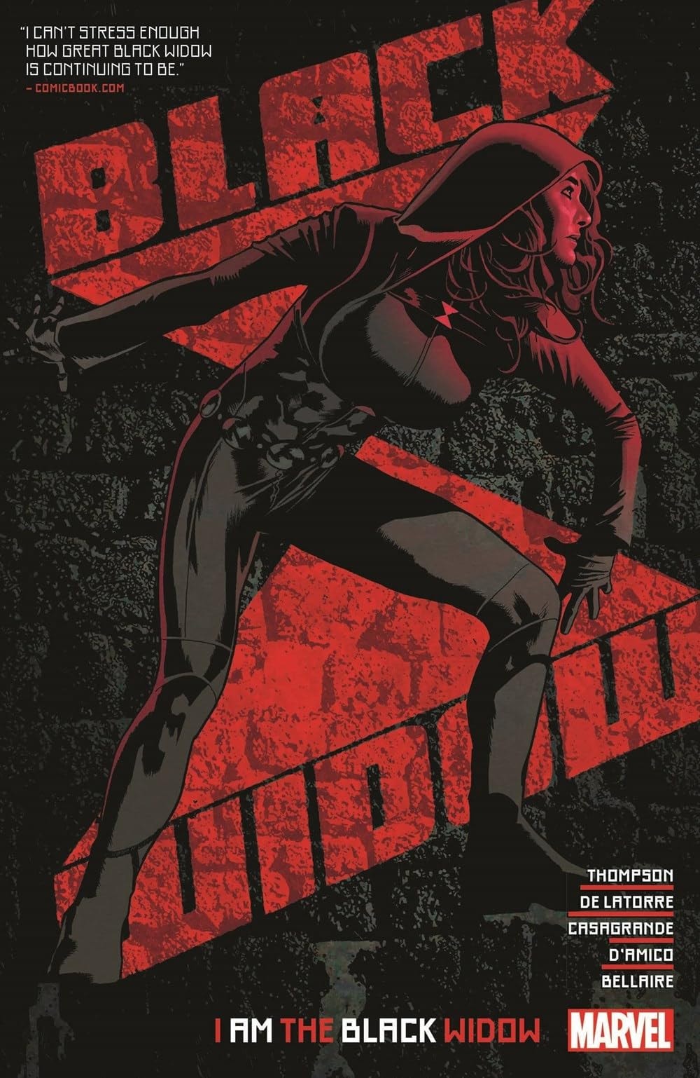 Black Widow by Kelly Thompson #2 cover