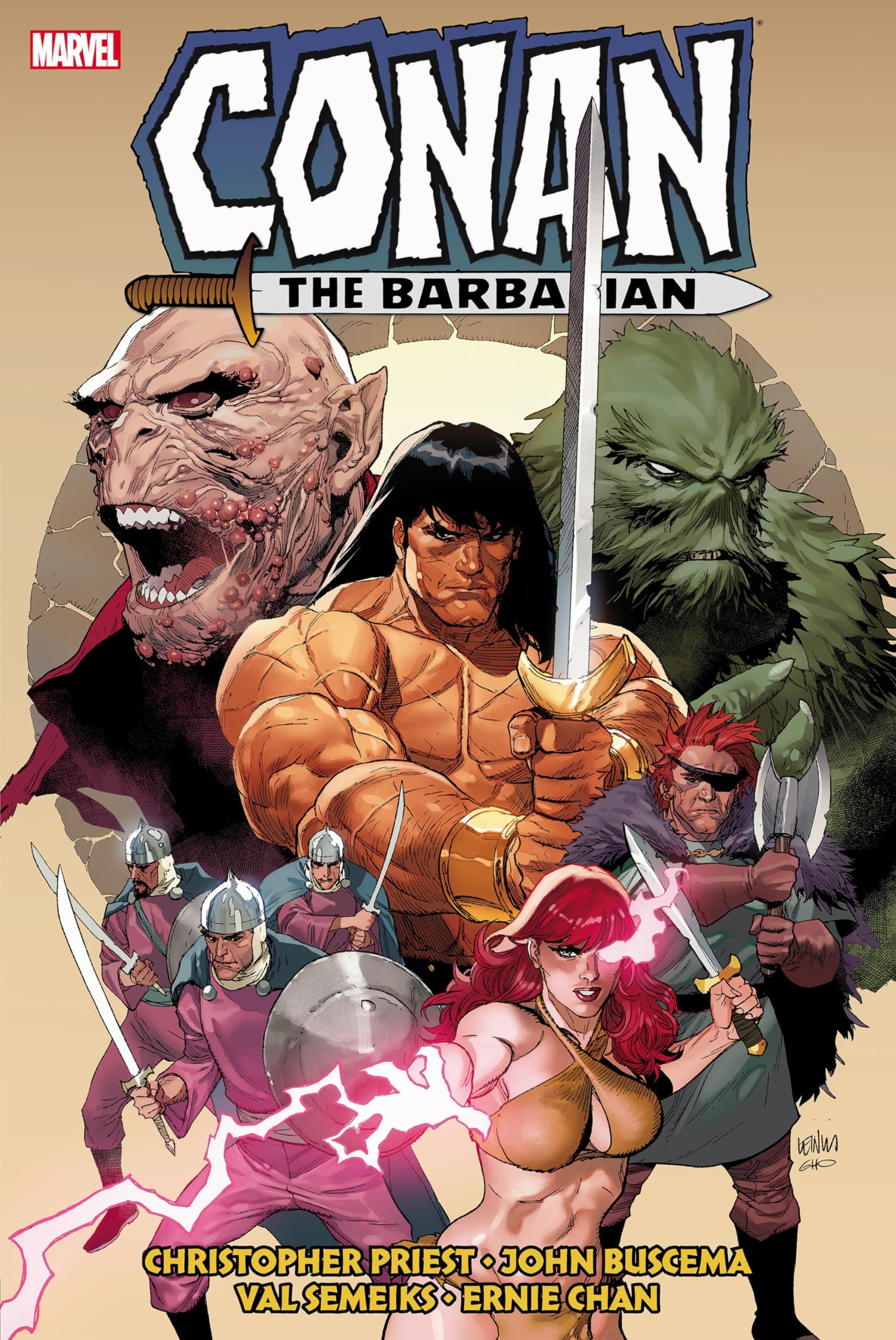 Conan the Barbarian: The Original Marvel Years Omnibus #7 cover