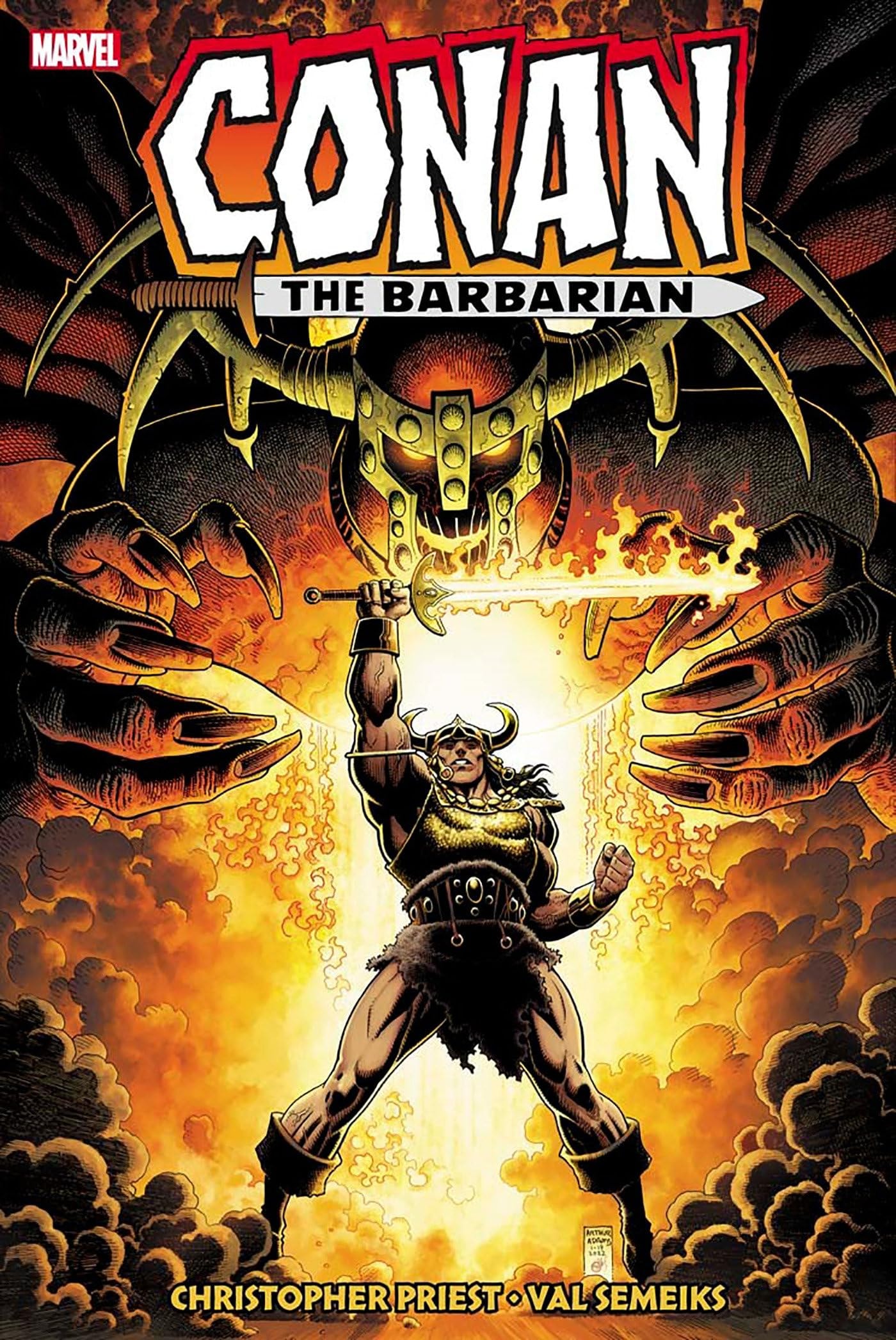 Conan the Barbarian: The Original Marvel Years Omnibus #8 cover