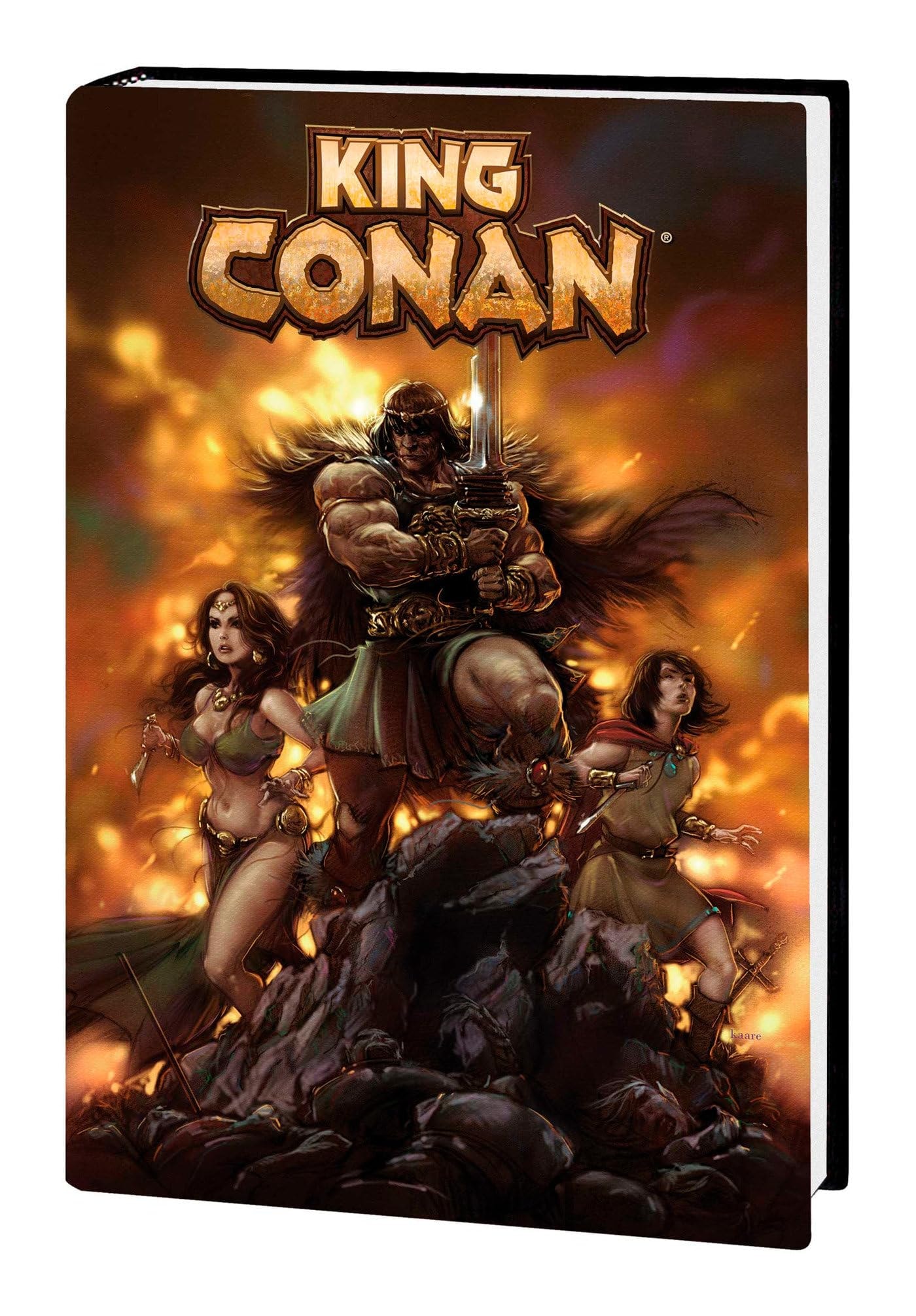 Conan the King: The Original Marvel Years Omnibus #1 cover