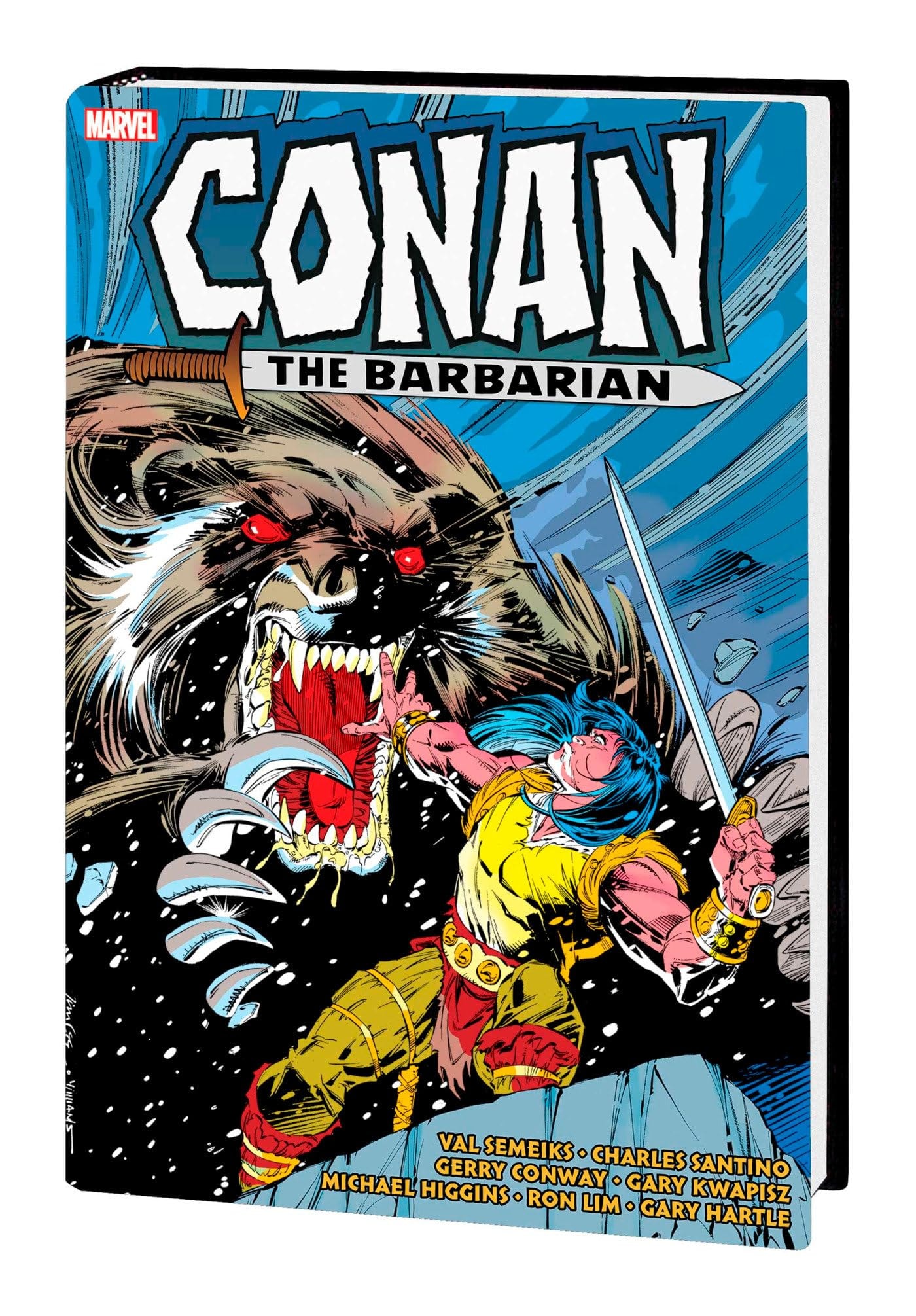 Conan the Barbarian: The Original Marvel Years Omnibus #9 cover