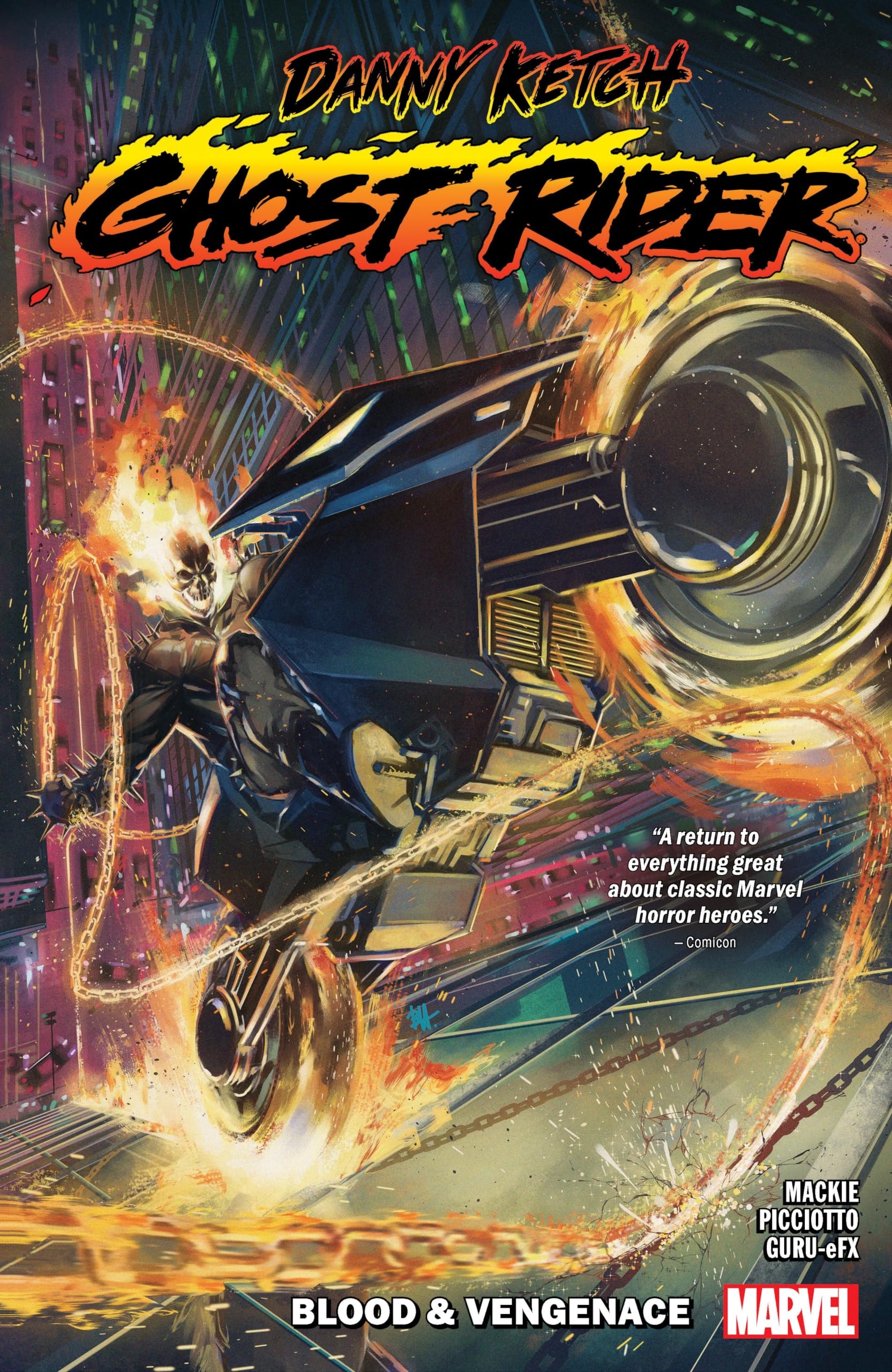 Danny Ketch: Ghost Rider - Blood & Vengeance #[nn] cover