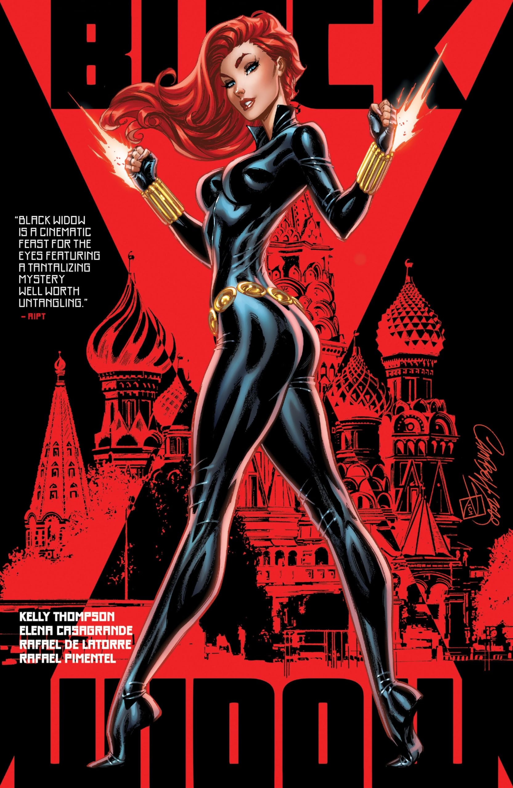 Black Widow by Kelly Thompson #[nn] cover