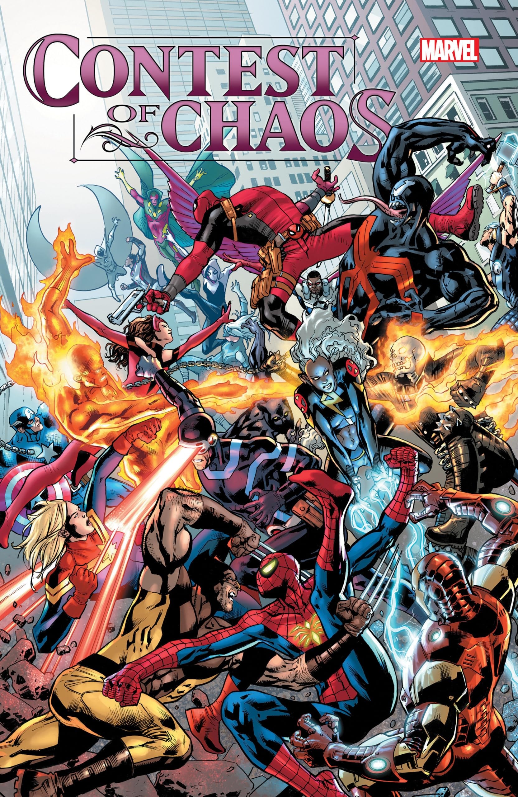 Contest of Chaos #[nn] cover