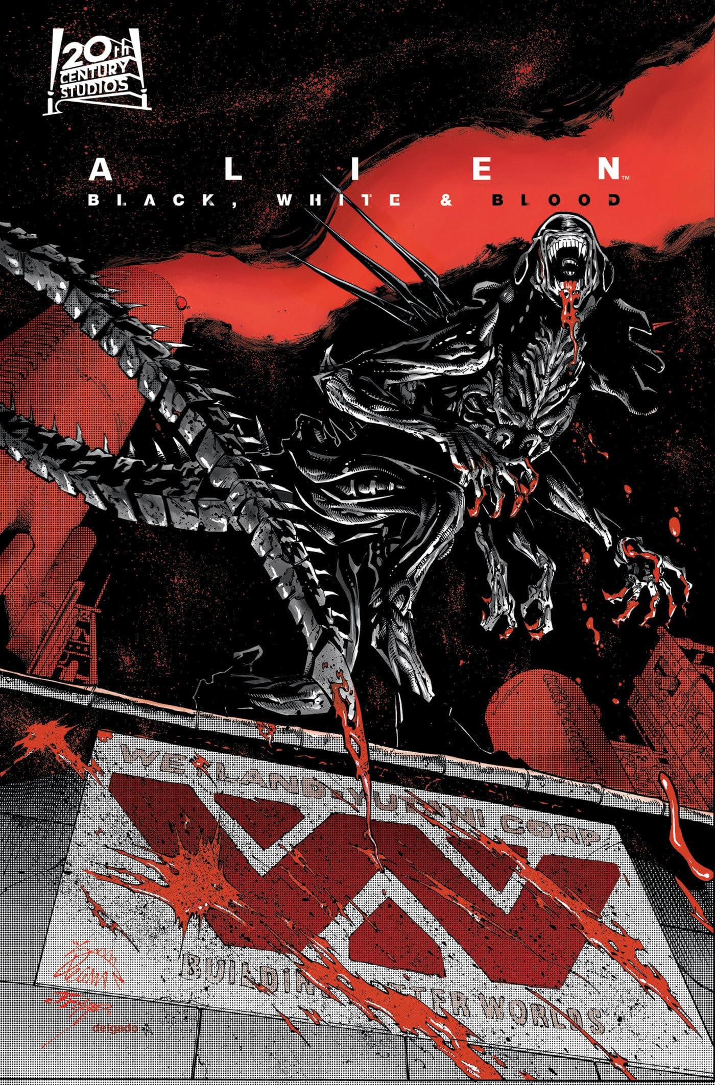 Alien: Black, White & Blood #[nn] cover