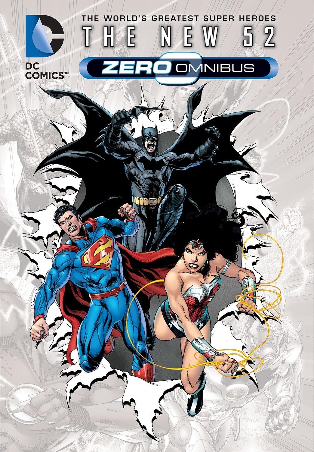 DC Comics: The New 52 Zeros Omnibus #[nn] cover