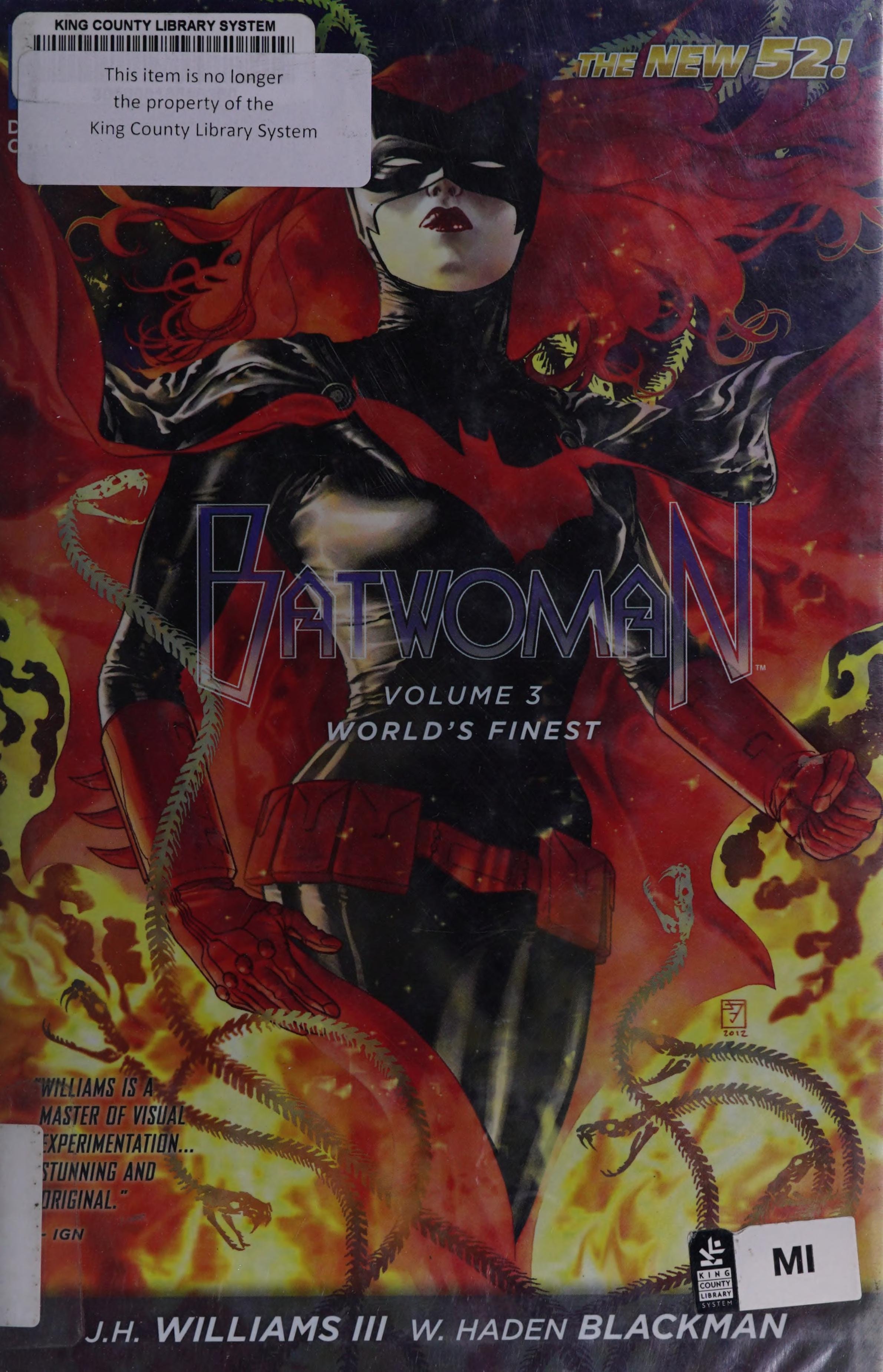 Batwoman #3 cover