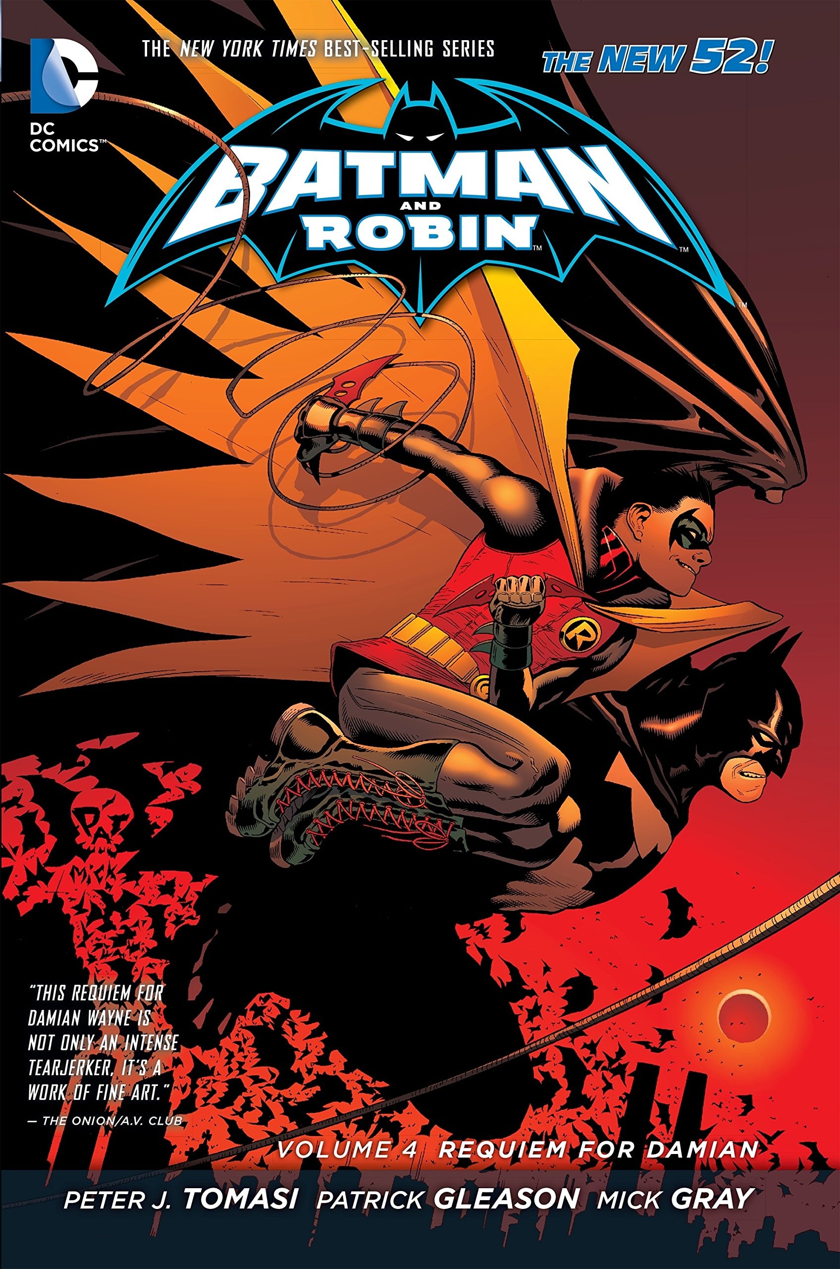 Batman and Robin #4 cover