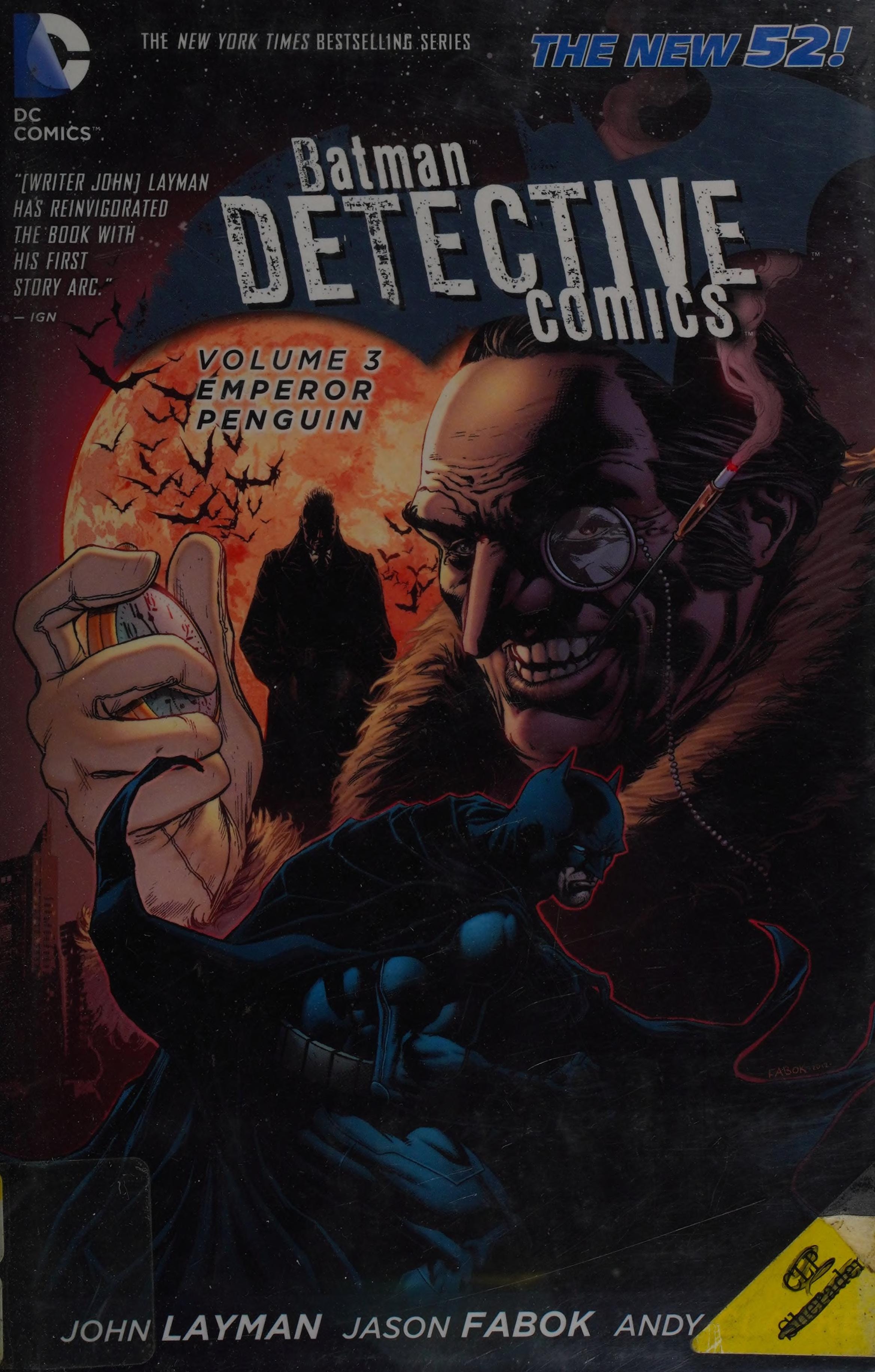 Batman - Detective Comics #3 cover