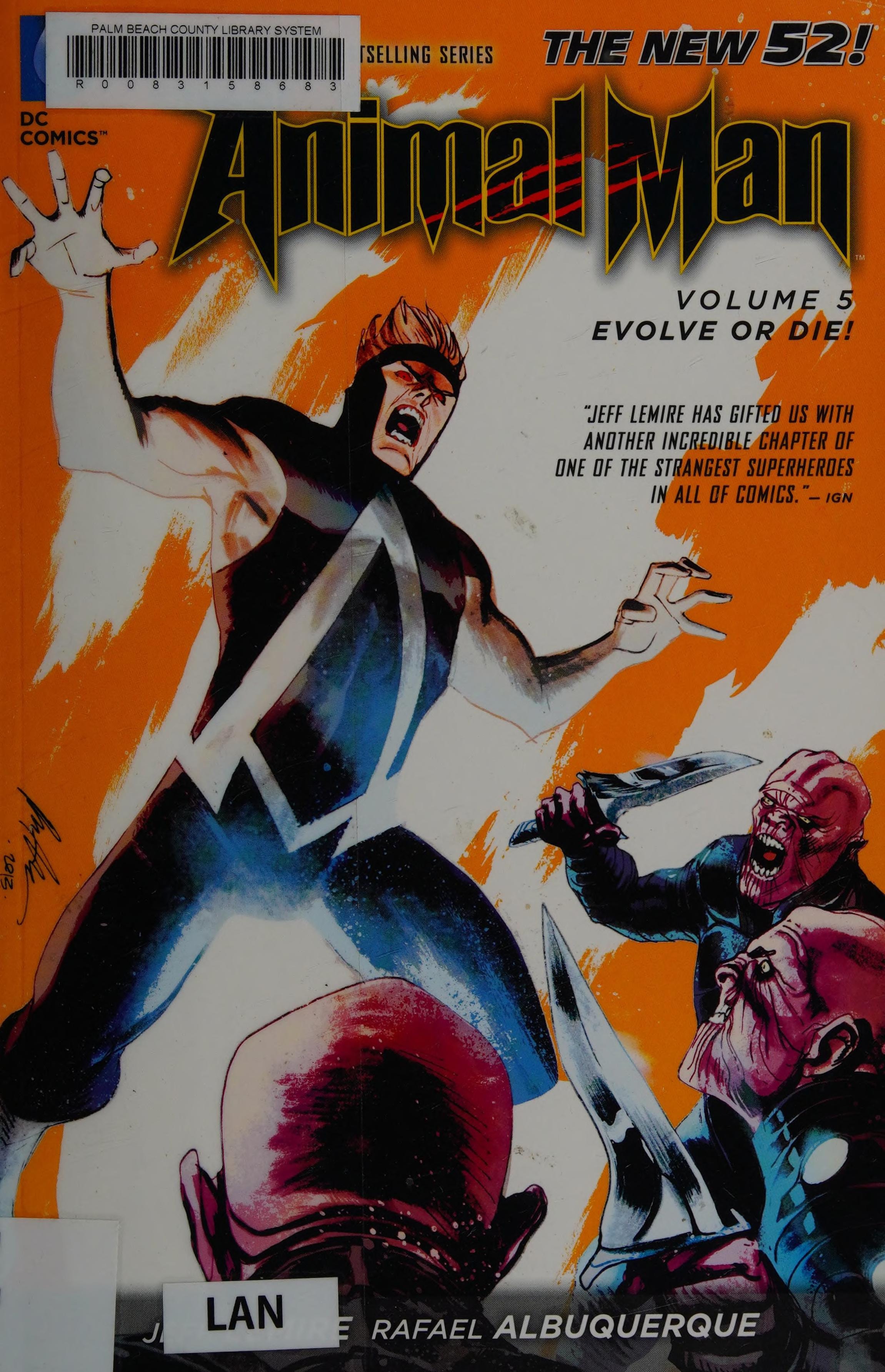 Animal Man #5 cover