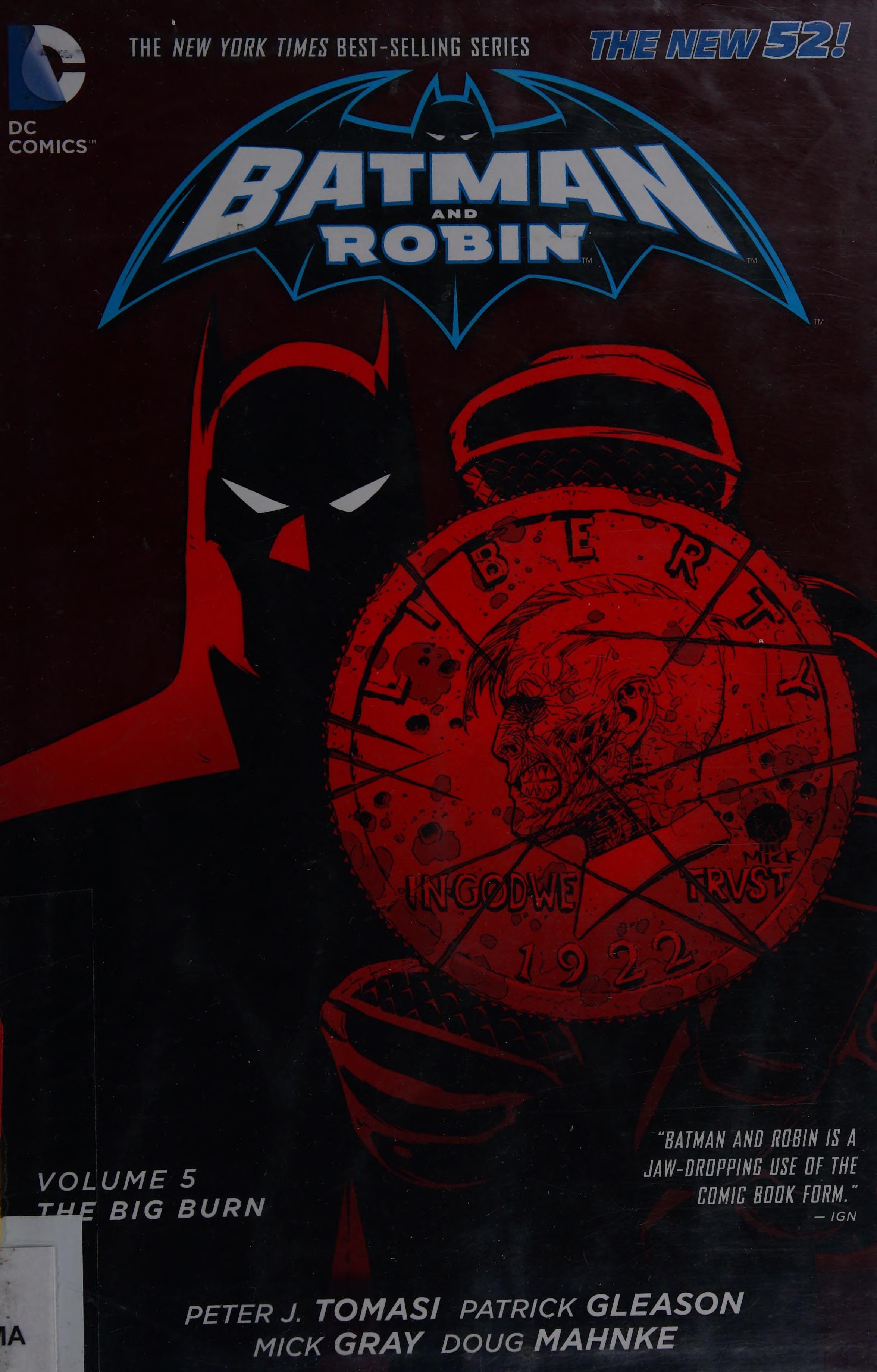 Batman and Robin #5 cover