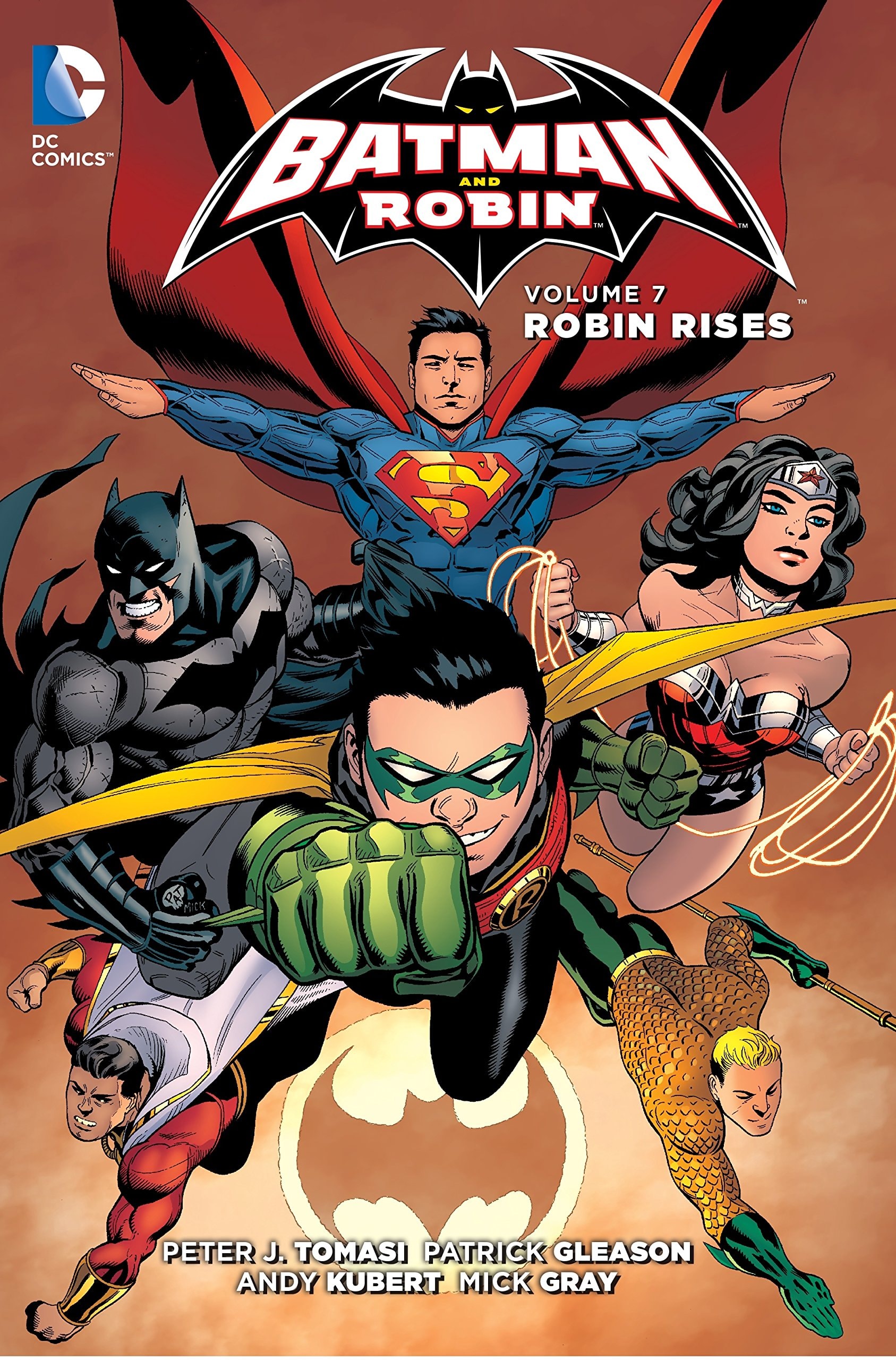 Batman and Robin #7 cover