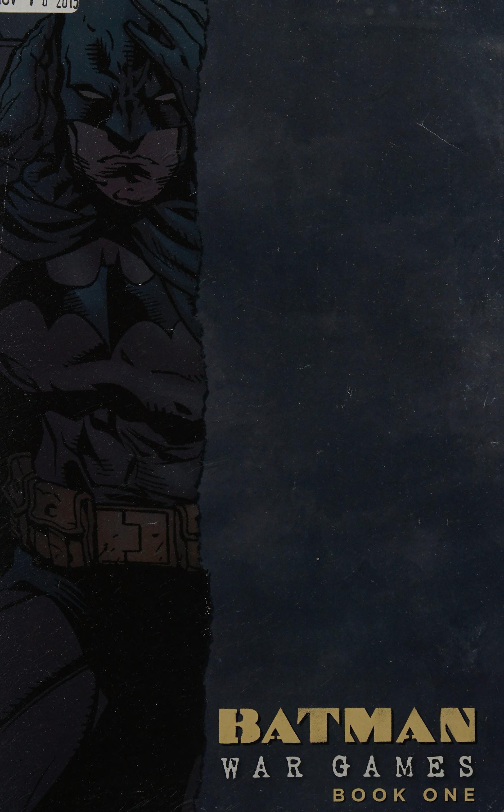 Batman: War Games #1