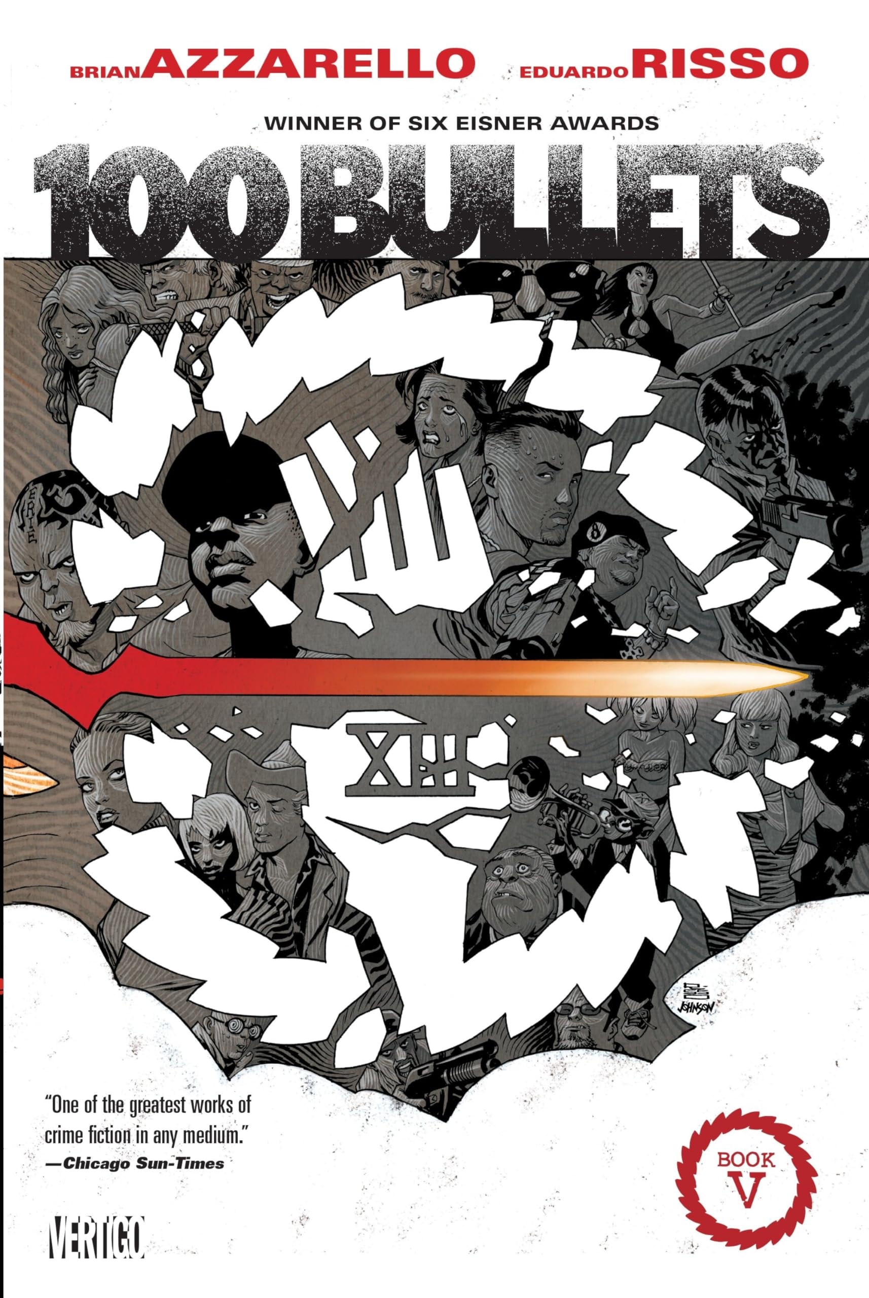 100 Bullets #5 cover