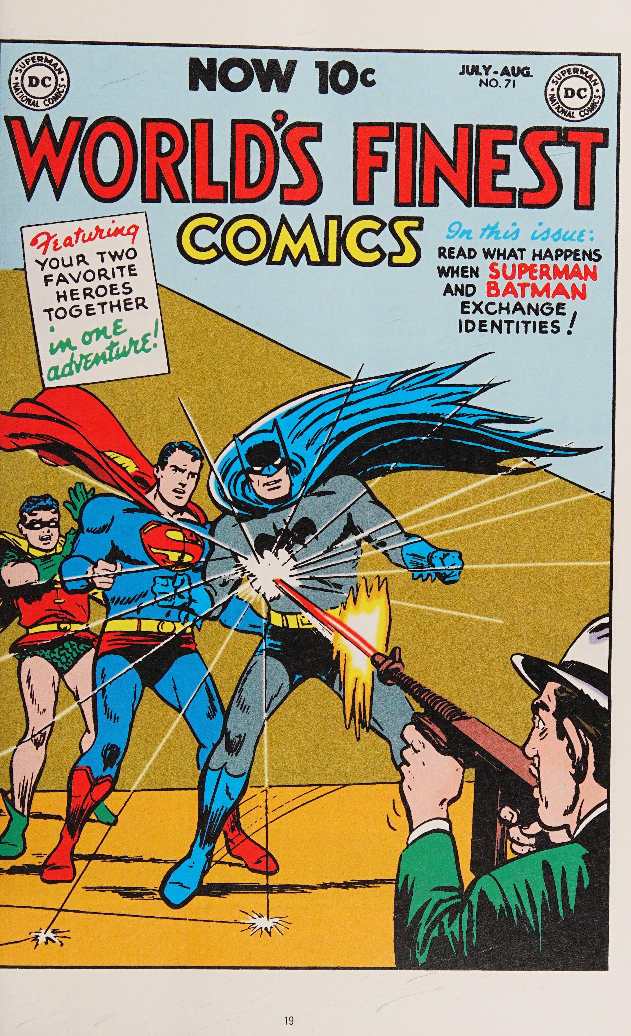 Batman & Superman in World's Finest Comics: The Silver Age #1 cover