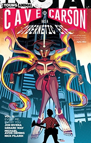Cave Carson Has a Cybernetic Eye #2 cover