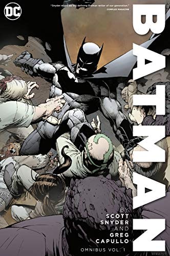 Batman by Scott Snyder and Greg Capullo Omnibus #1 cover
