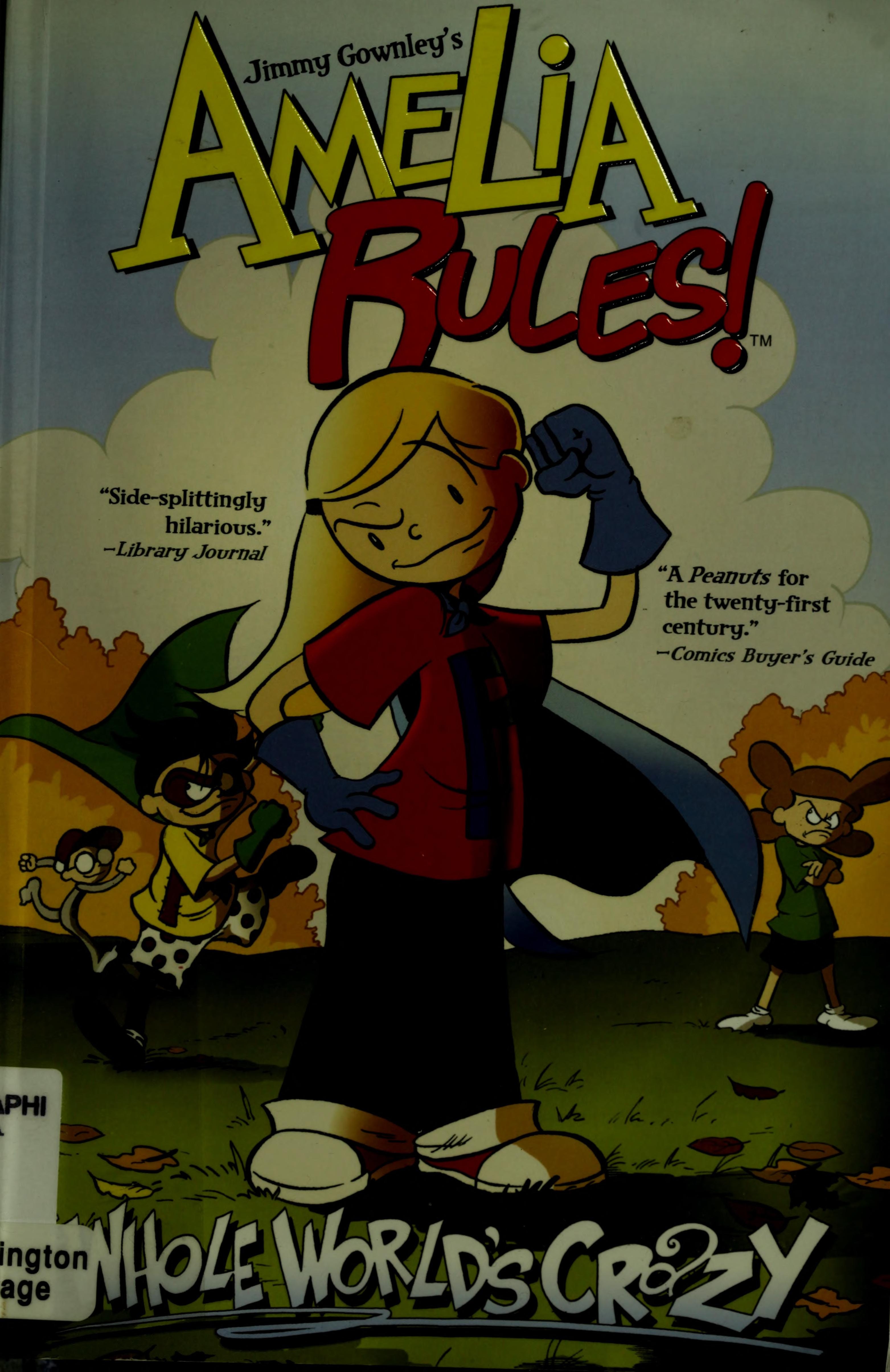 Amelia Rules! #1 cover