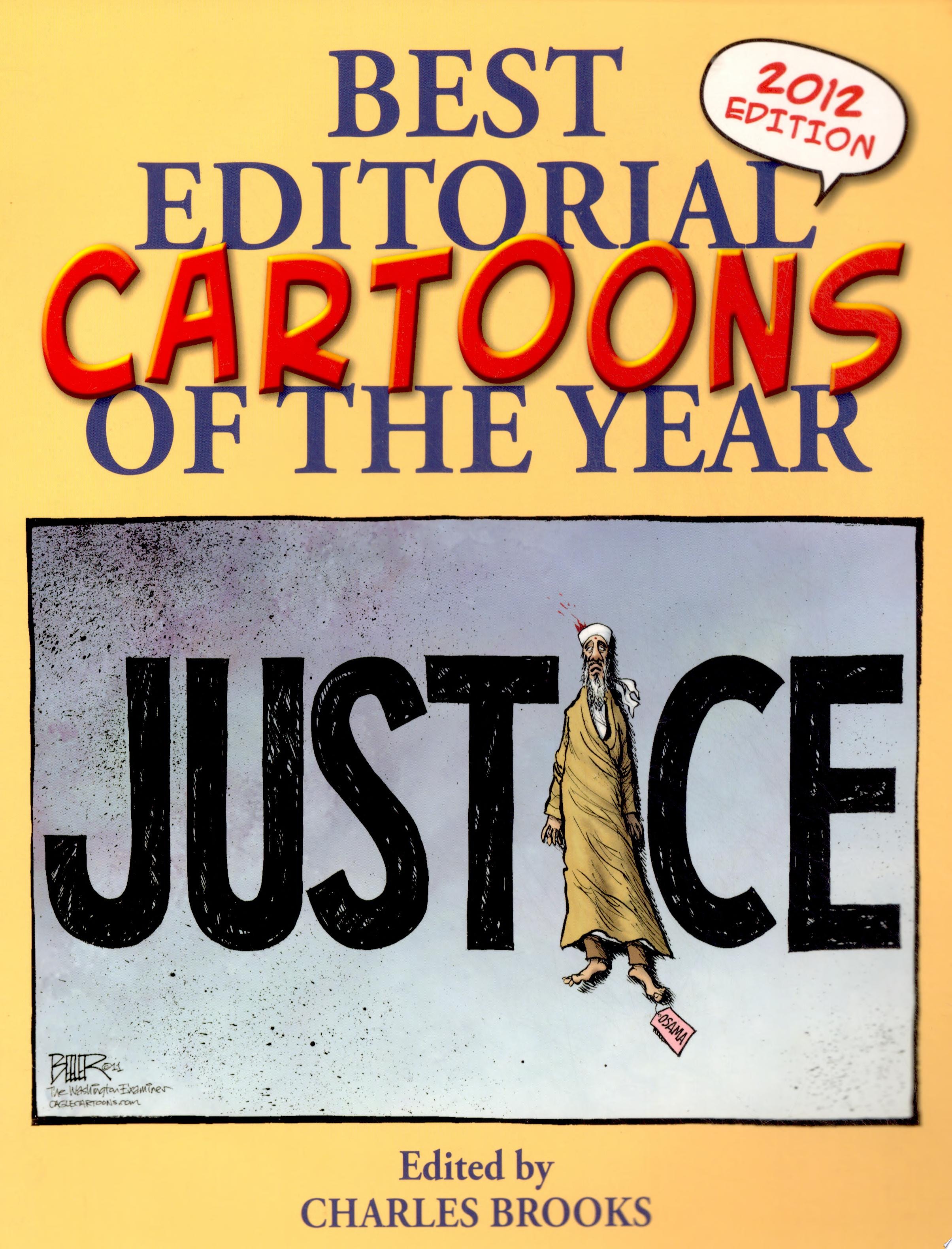 Best Editorial Cartoons of the Year #2012 cover