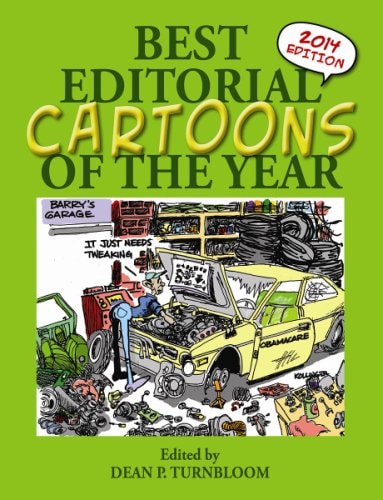 Best Editorial Cartoons of the Year #2014 cover