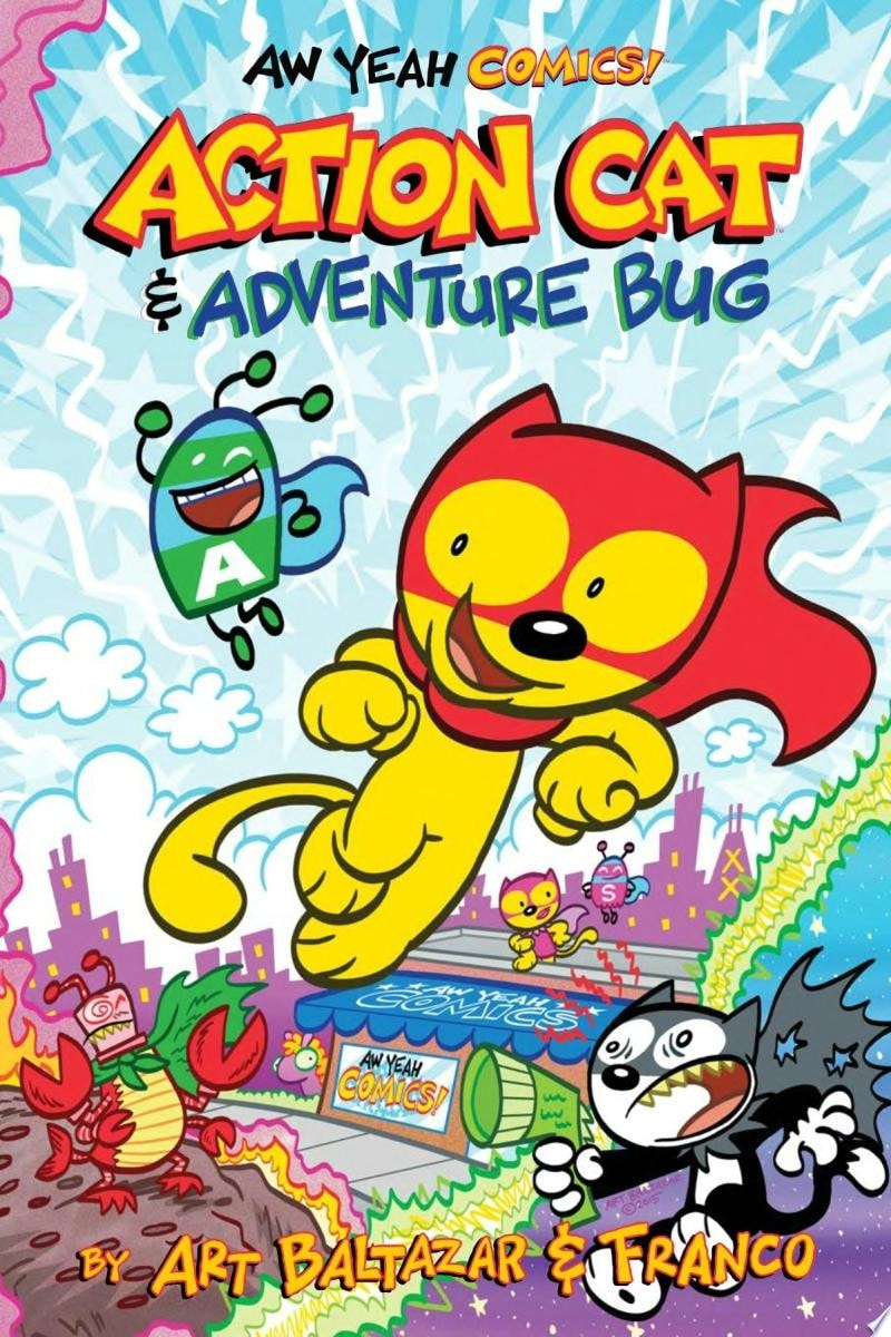 Aw Yeah Comics: Action Cat & Adventure Bug #[nn]