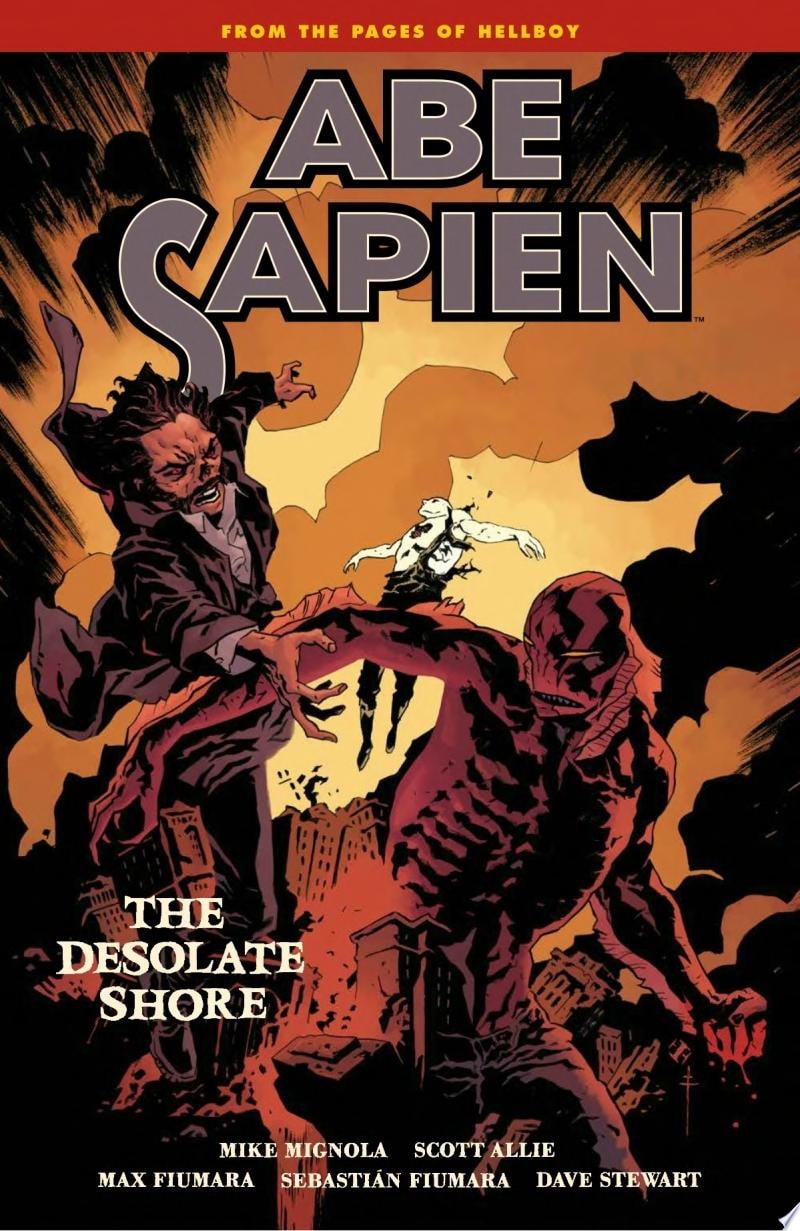 Abe Sapien #8 cover