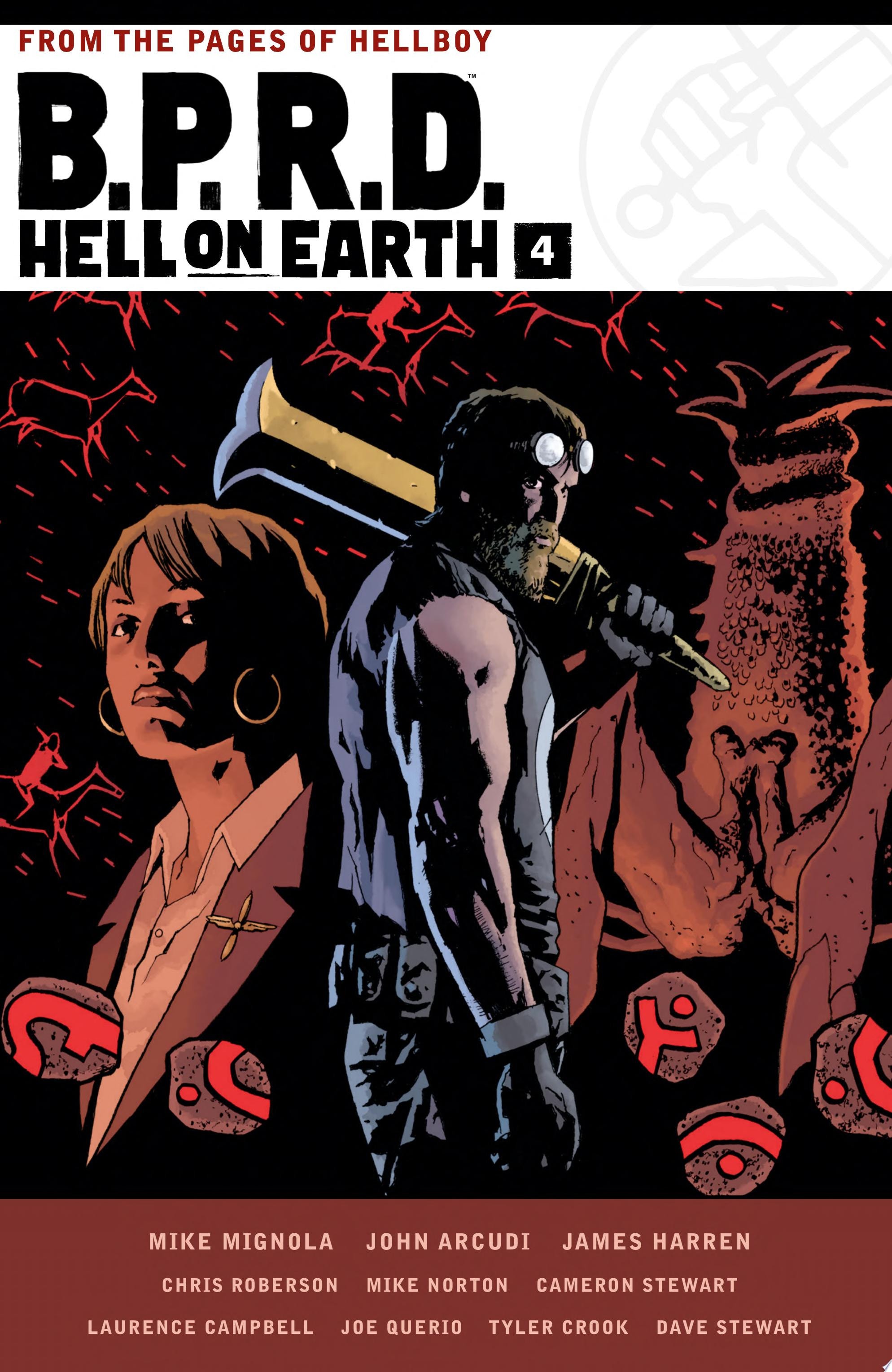 B.P.R.D. Hell on Earth #4 cover