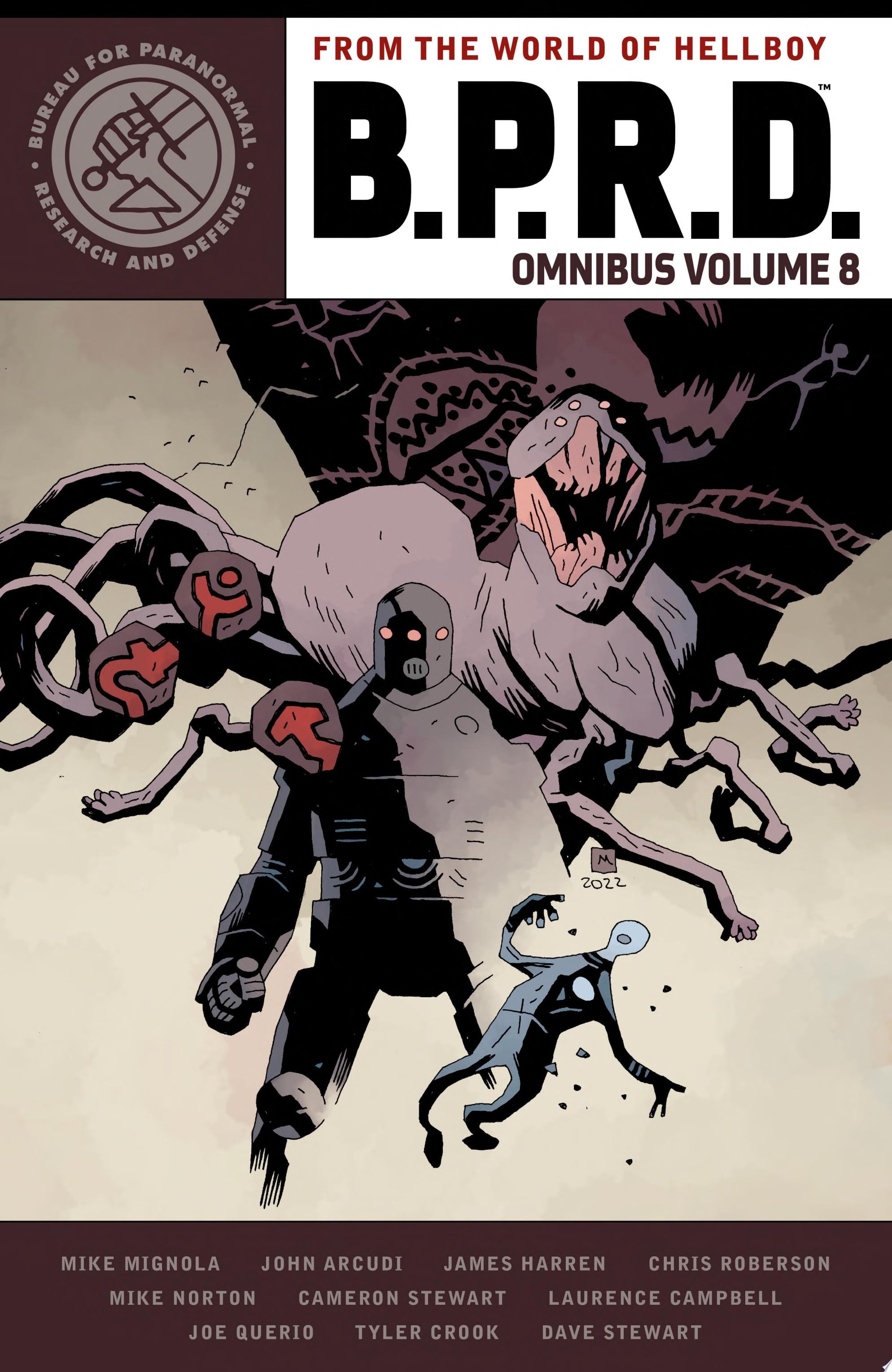 B.P.R.D. Omnibus #8 cover
