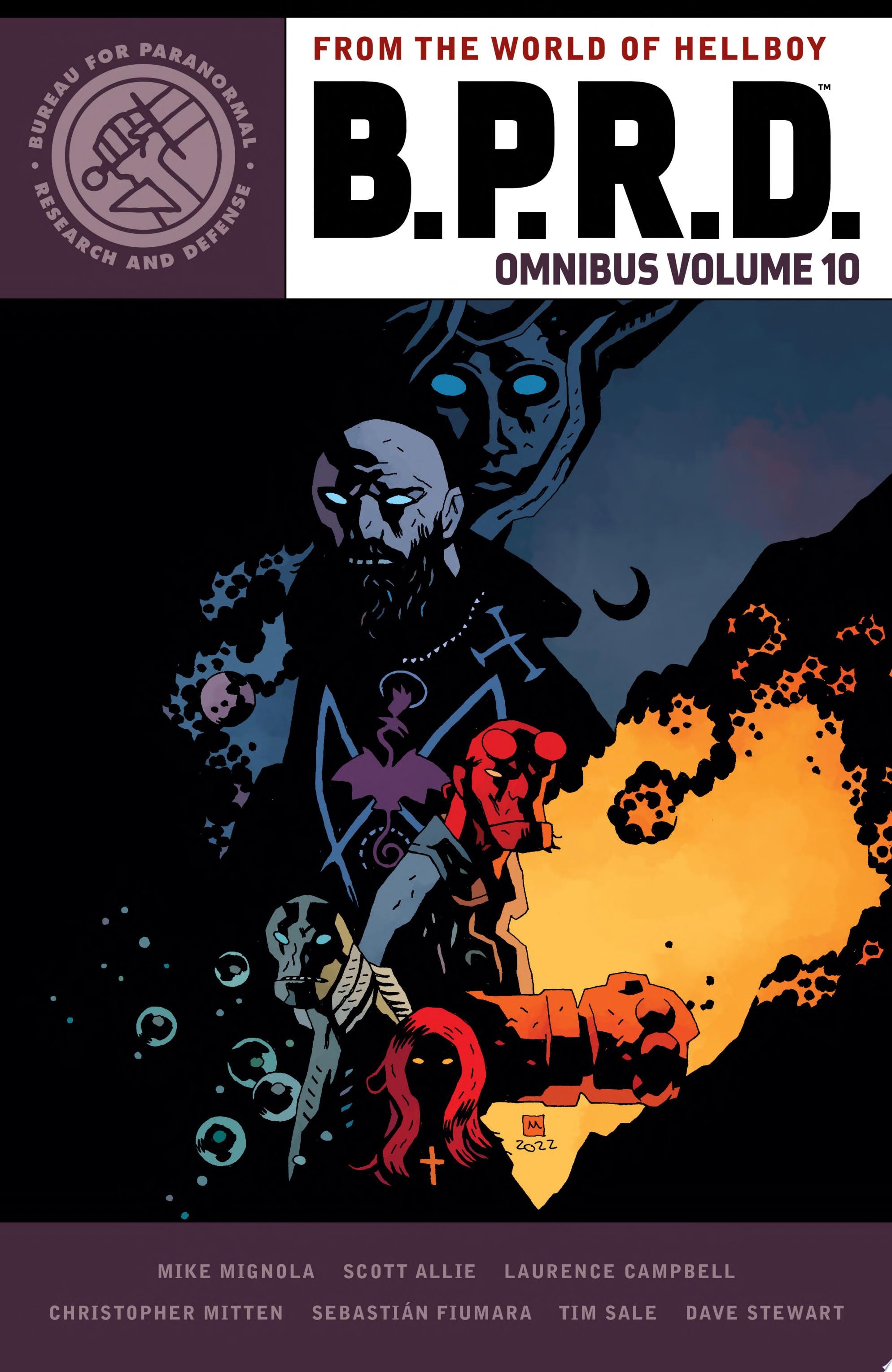B.P.R.D. Omnibus #10 cover