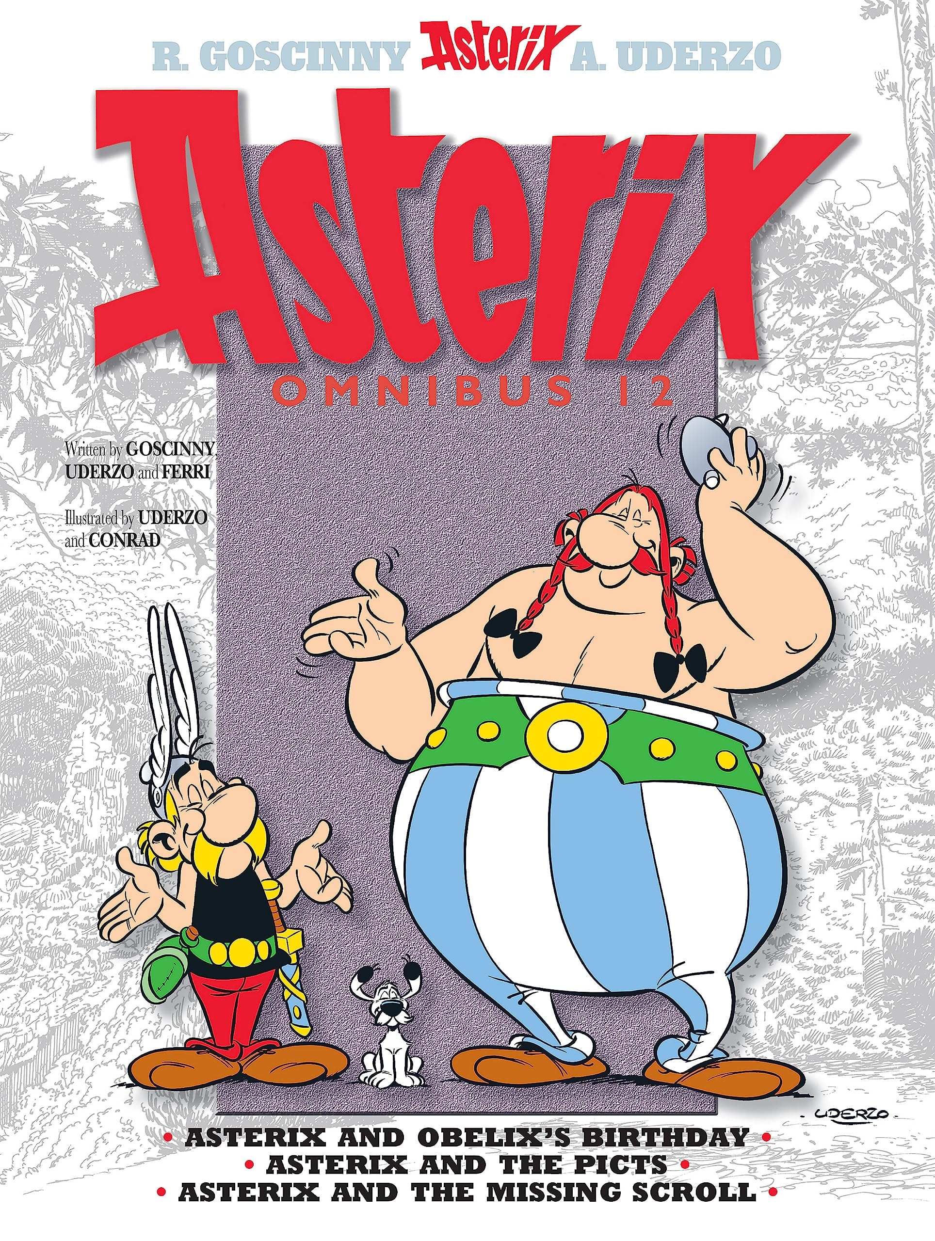 Asterix Omnibus #12 cover