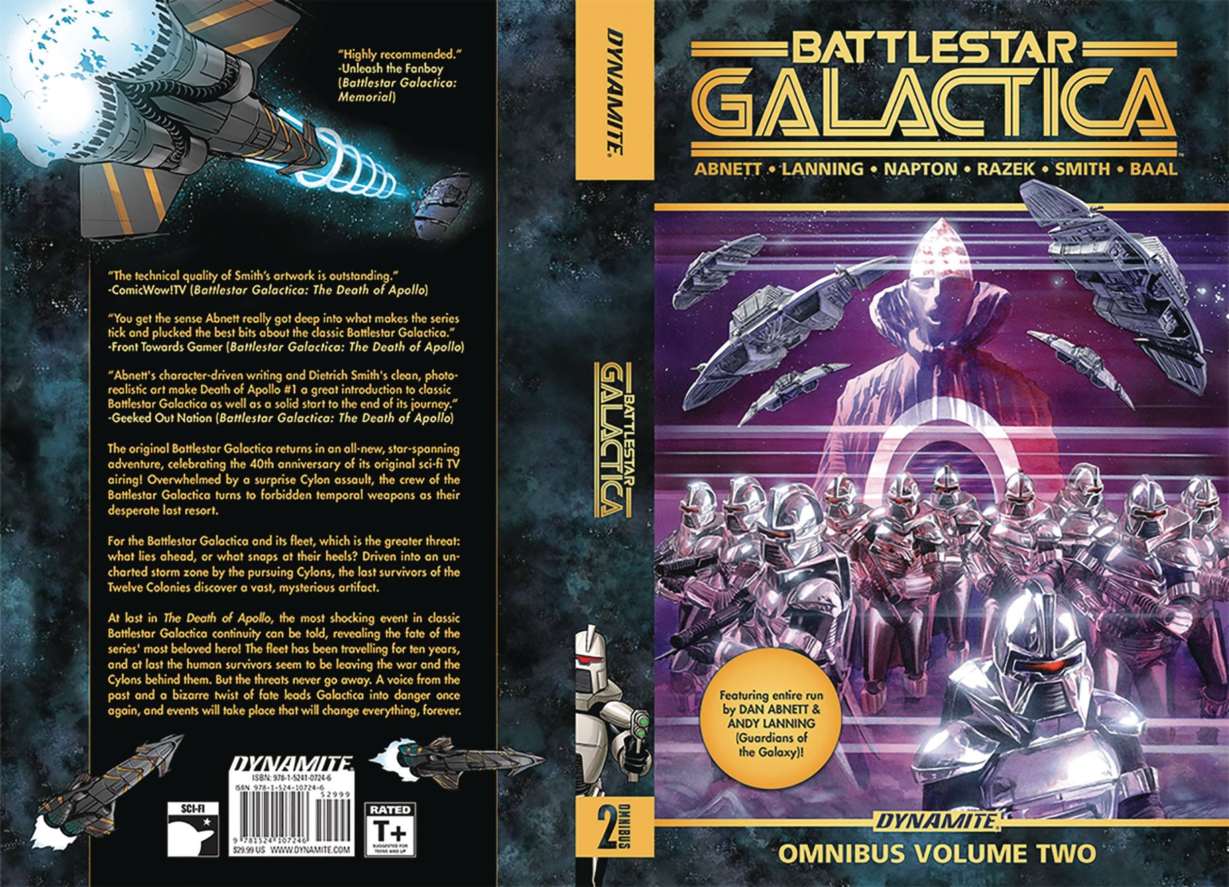 Battlestar Galactica Classic Omnibus #2 cover