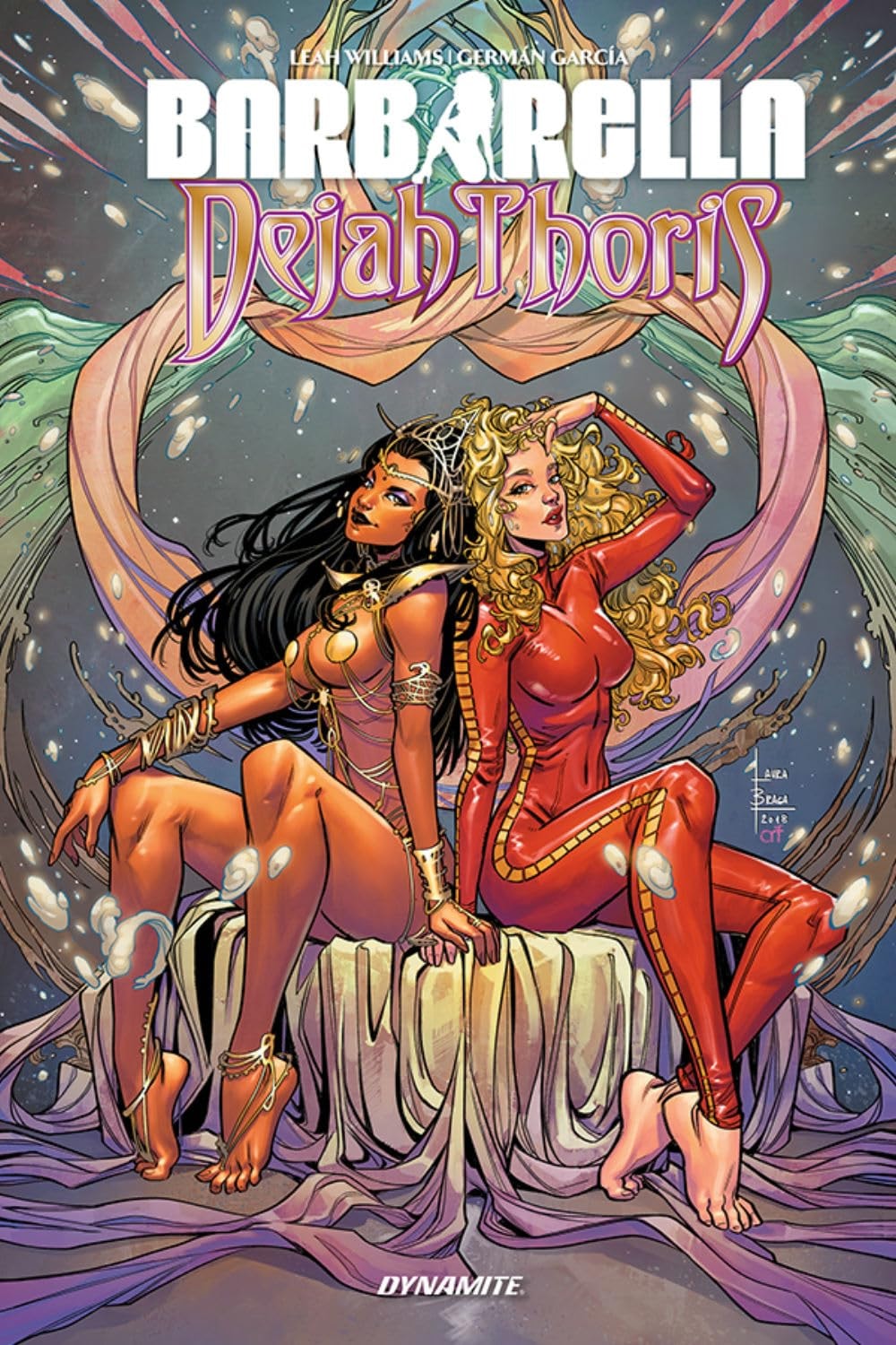 Barbarella / Dejah Thoris #1 cover