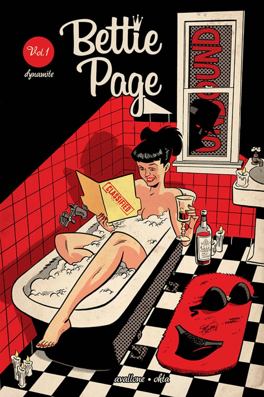 Bettie Page: Unbound #1 cover