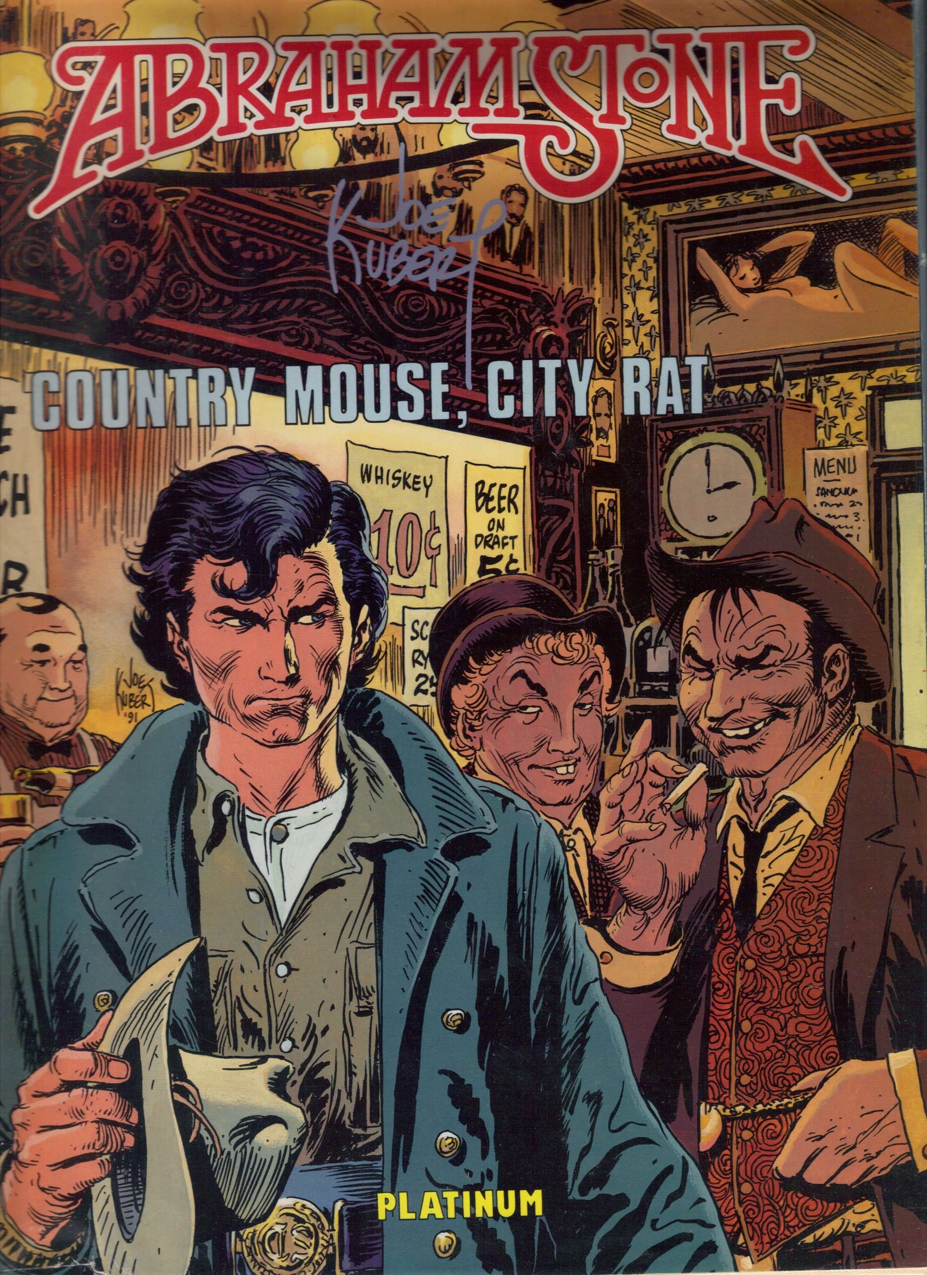Abraham Stone: Country Mouse, City Rat #[nn] cover