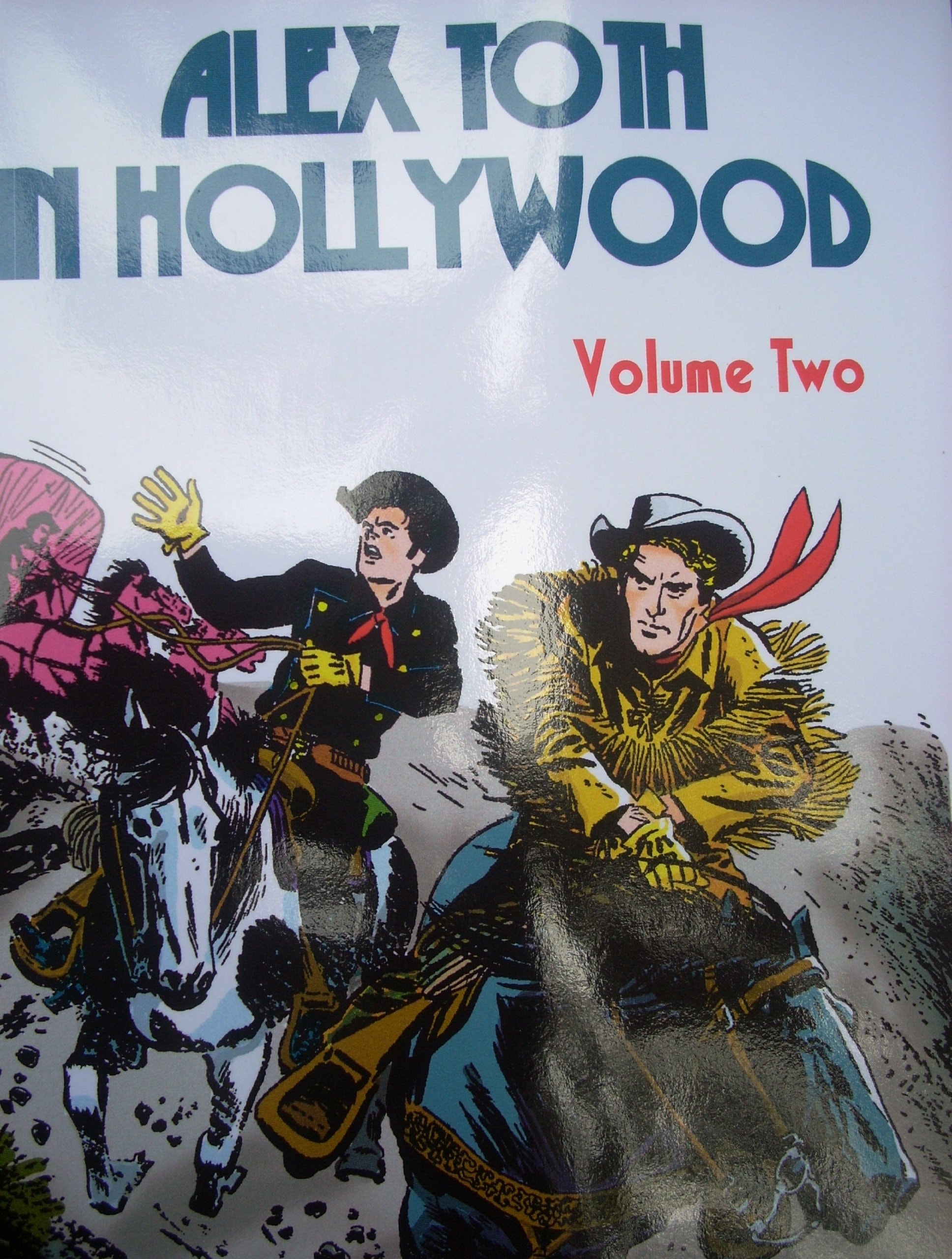 Alex Toth in Hollywood #2 cover