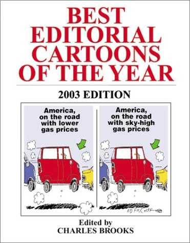 Best Editorial Cartoons of the Year #2003 cover