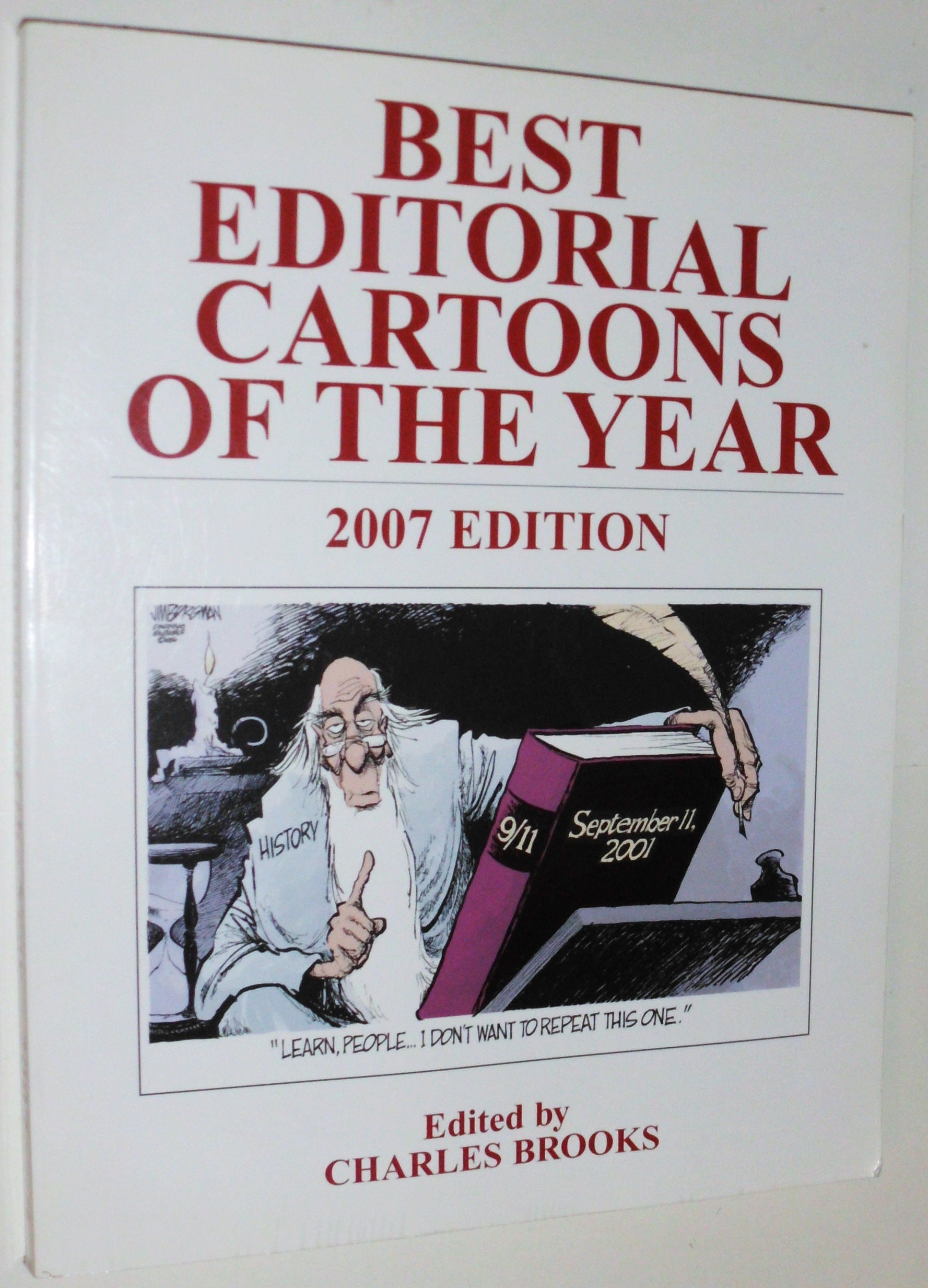 Best Editorial Cartoons of the Year #2007 cover
