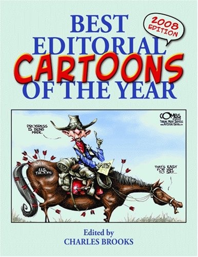 Best Editorial Cartoons of the Year #2008 cover