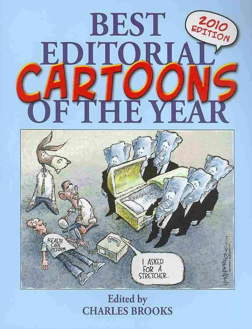 Best Editorial Cartoons of the Year #2010 cover