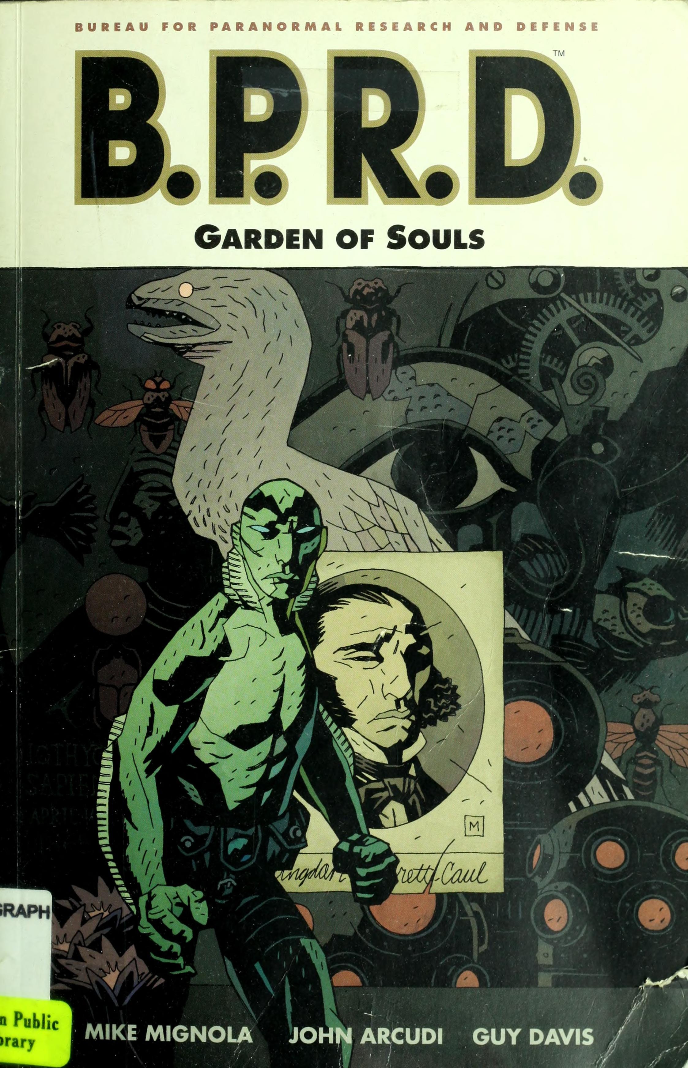 B.P.R.D. #7 cover