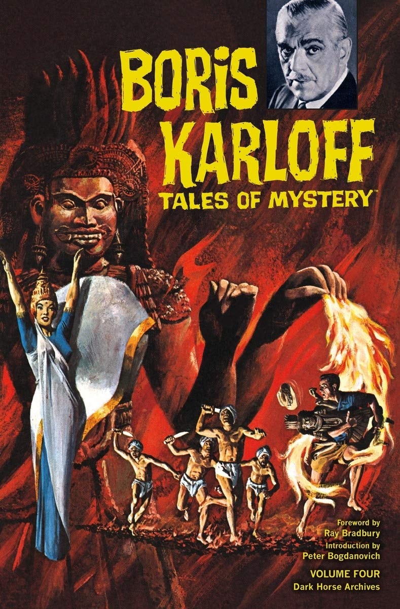 Boris Karloff Tales of Mystery Archives #4 cover