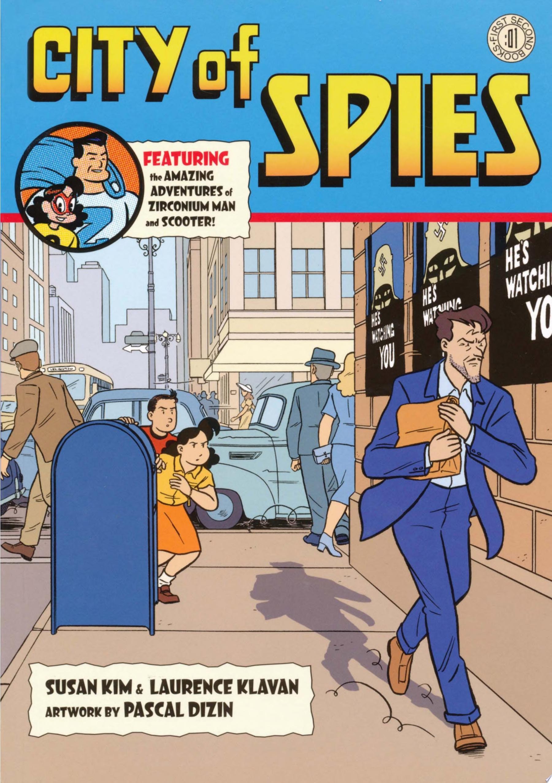 City of Spies #[nn] cover