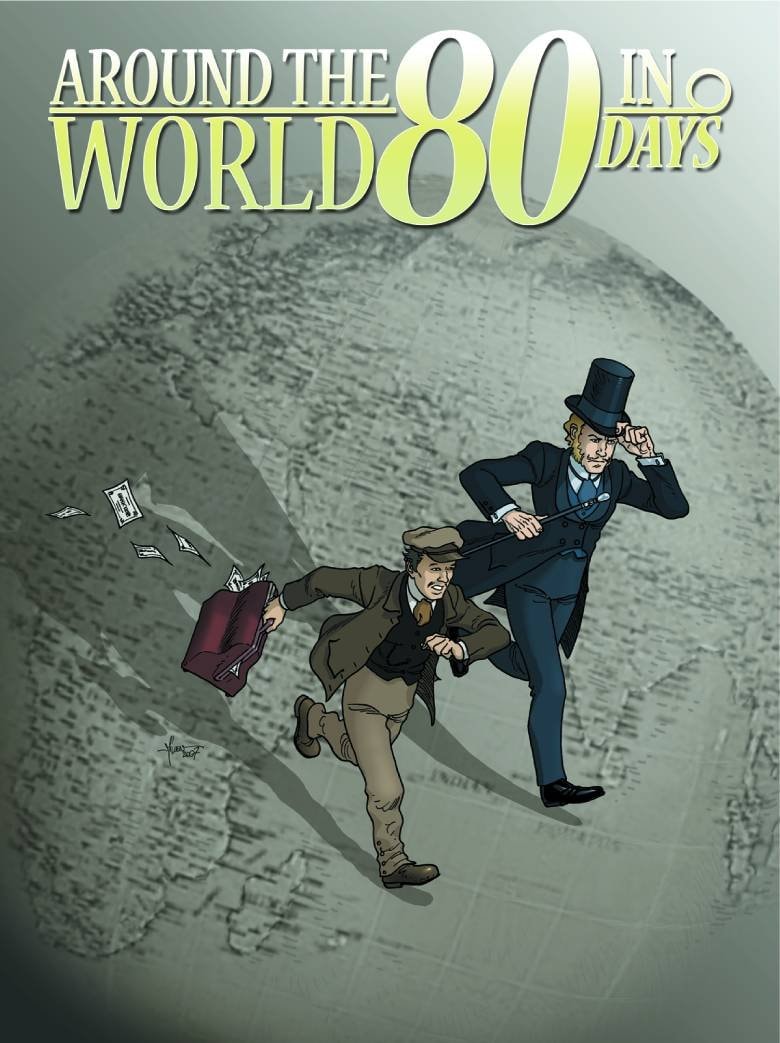 Around the World In 80 Days #[nn] cover