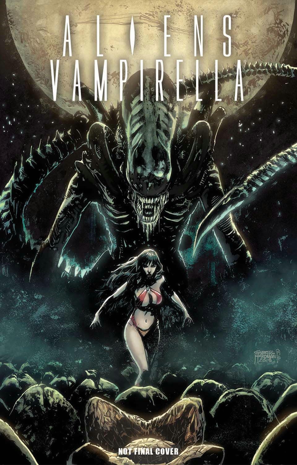 Aliens Vampirella #1 cover
